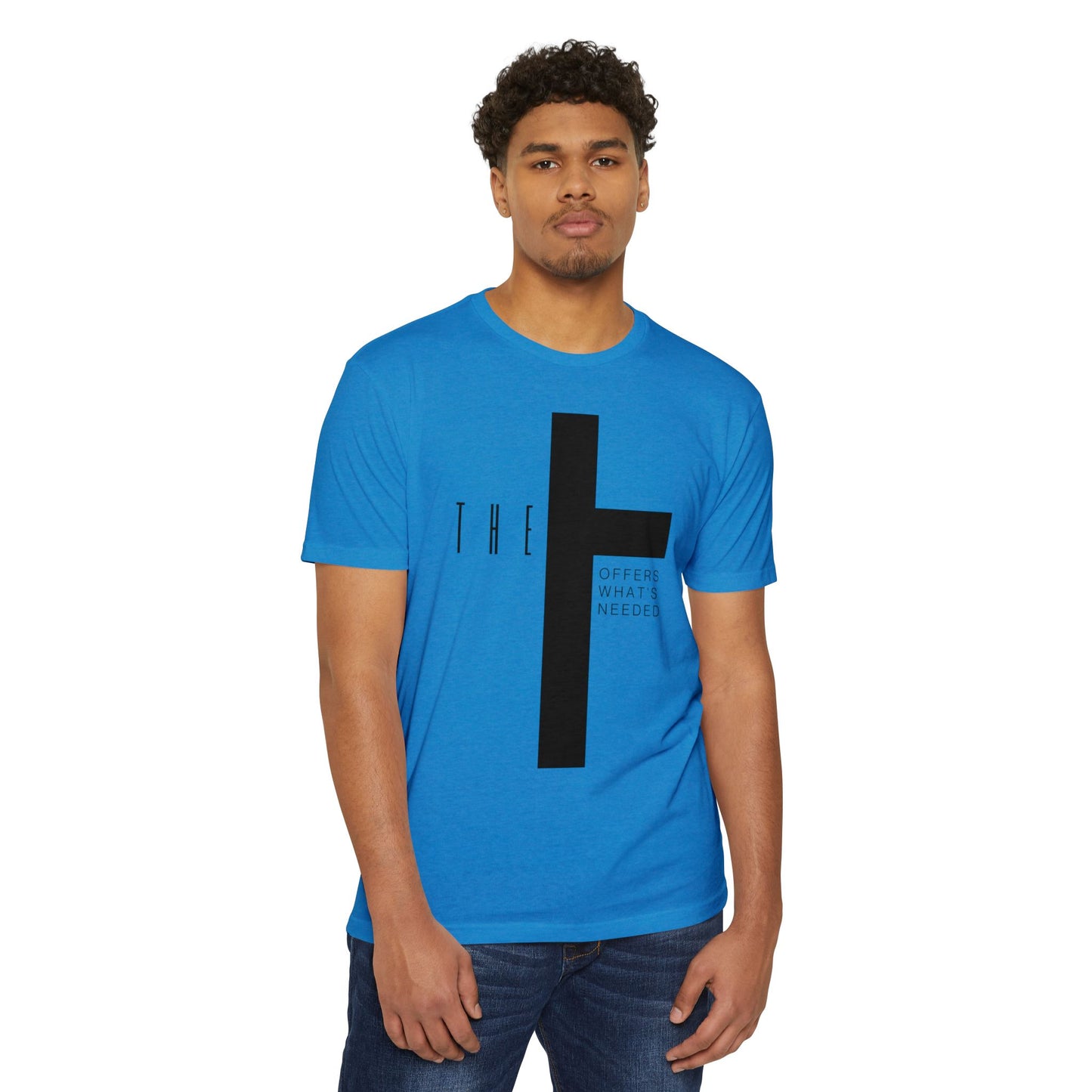 T-Town Black Cross & Letters Blended