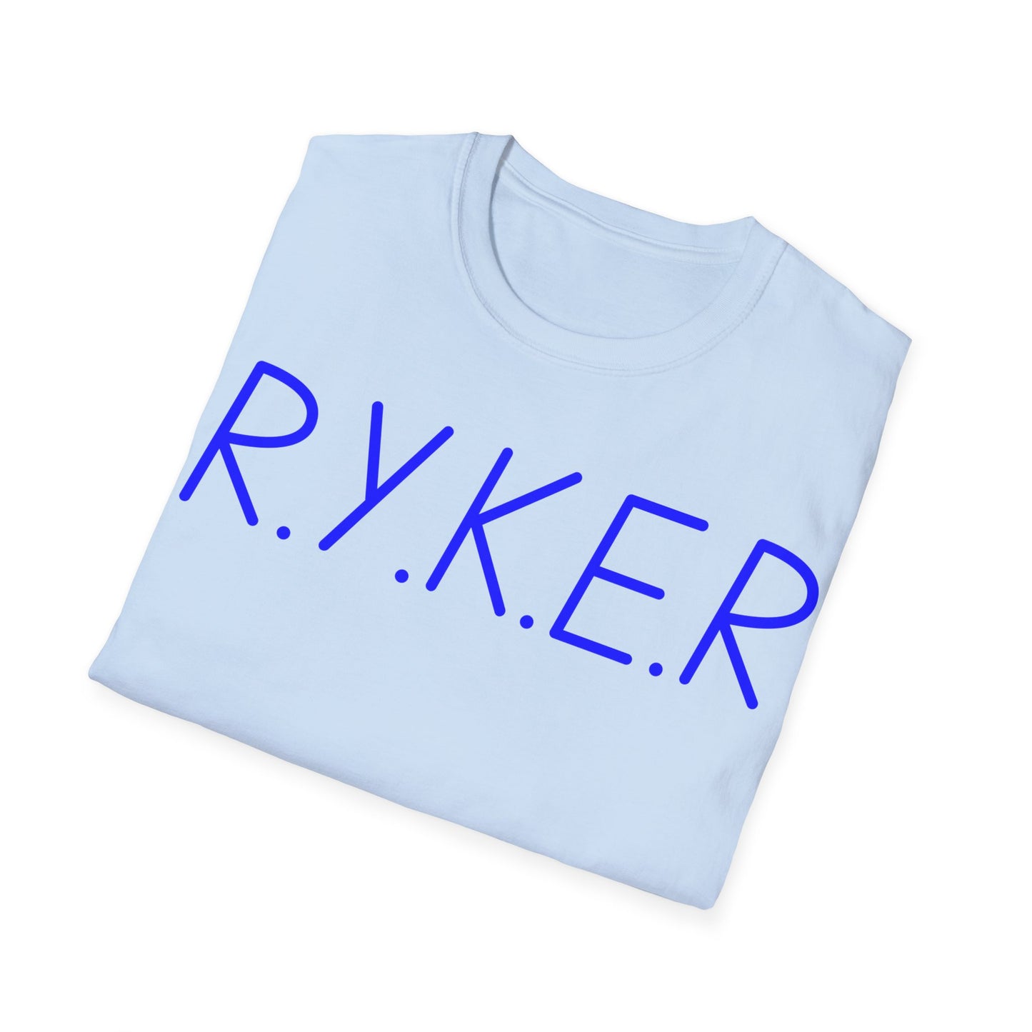 RYKER Christian Blue Letters