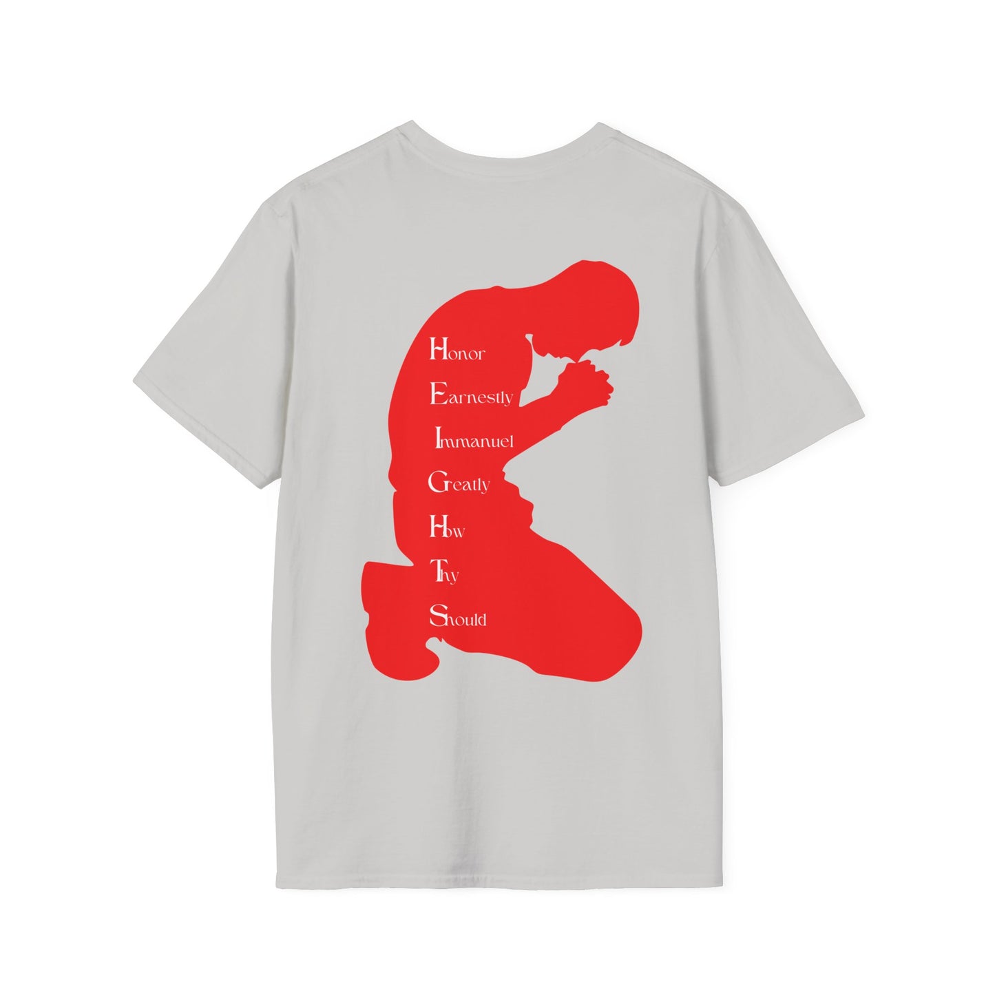 Heights Christian Red Letters & Image