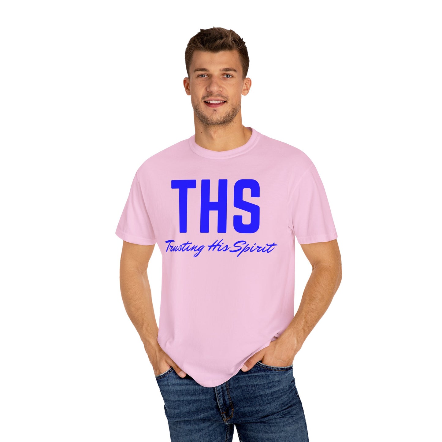 Adult THS Christian Blue Letters