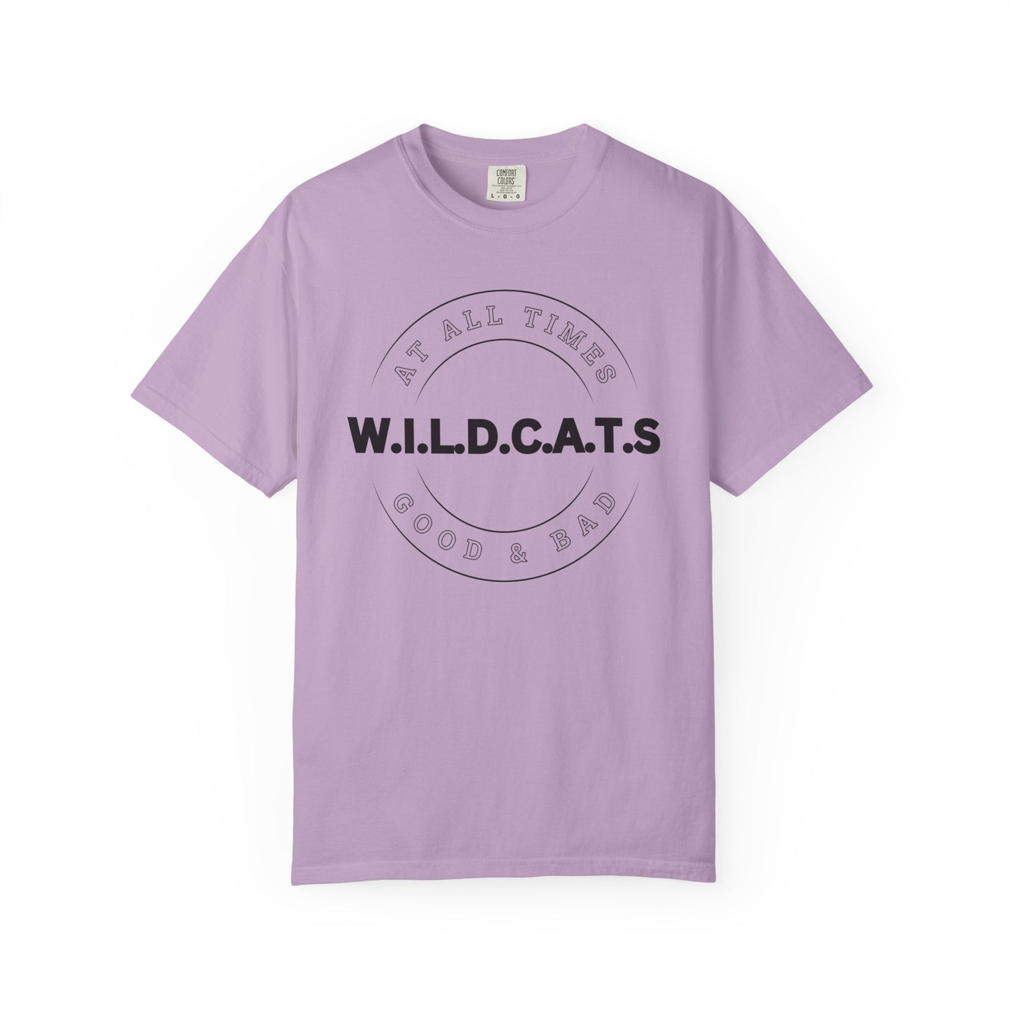 Wildcats Christian Black Letters & Picture
