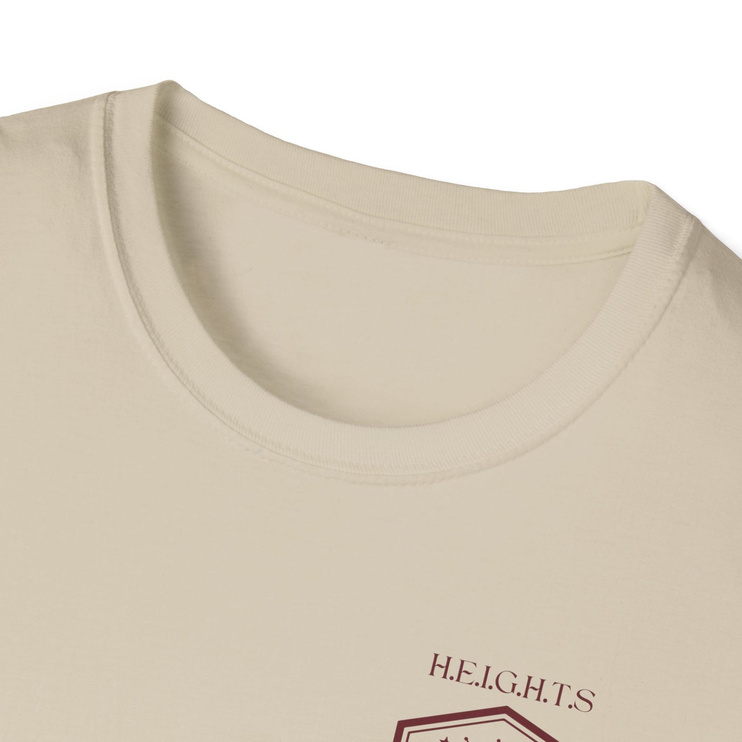 Heights Christian Marron Letters & Image