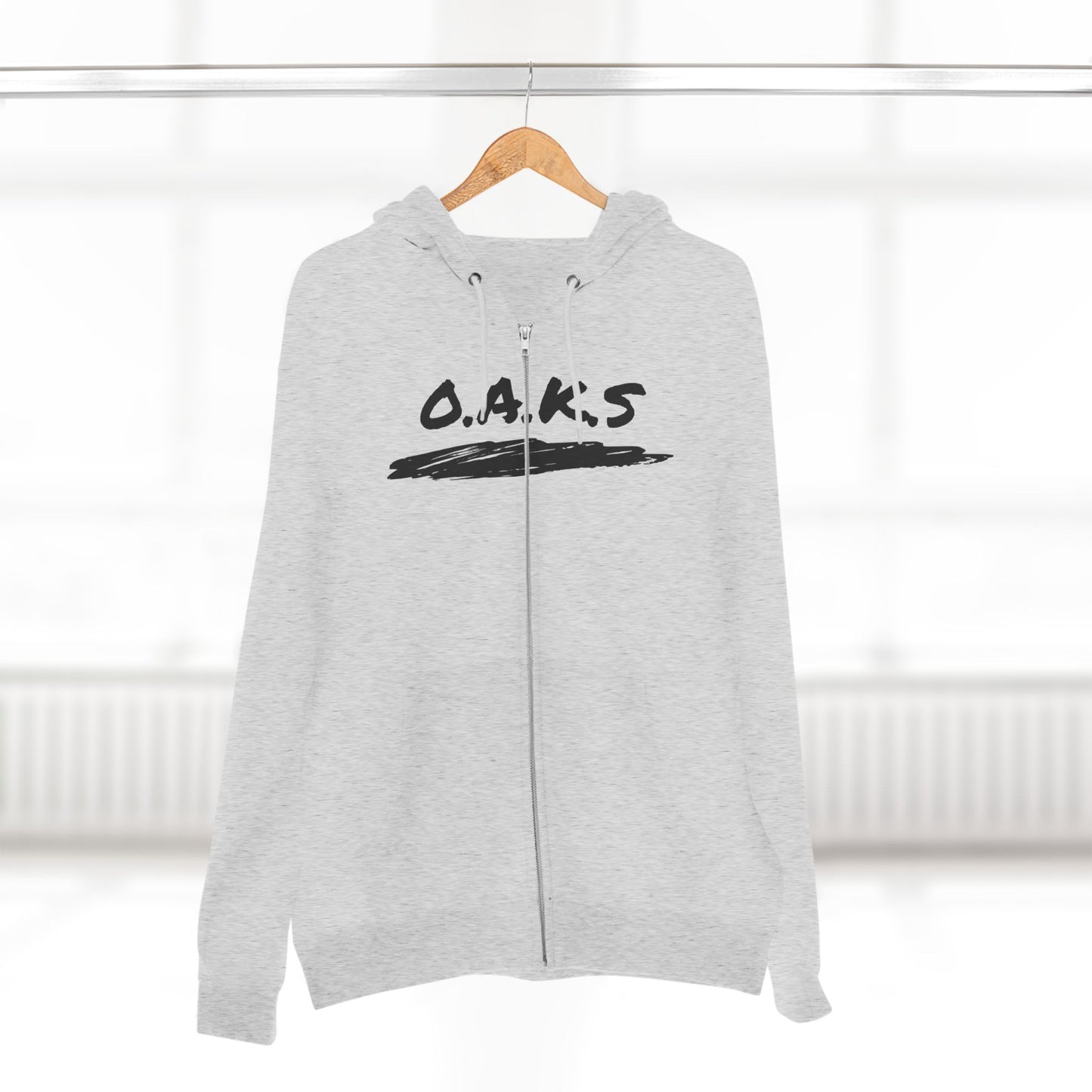 Oaks Christian Black Hoodie Zipper