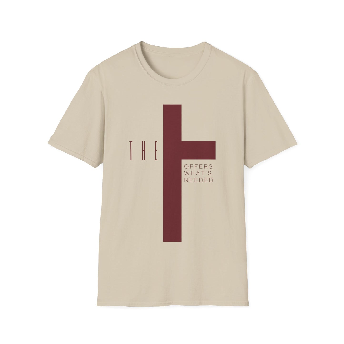 T-Town Marron Cross & Letters