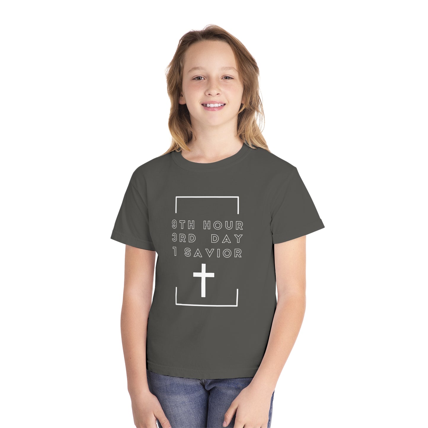 Youth 931 Christian White Letters