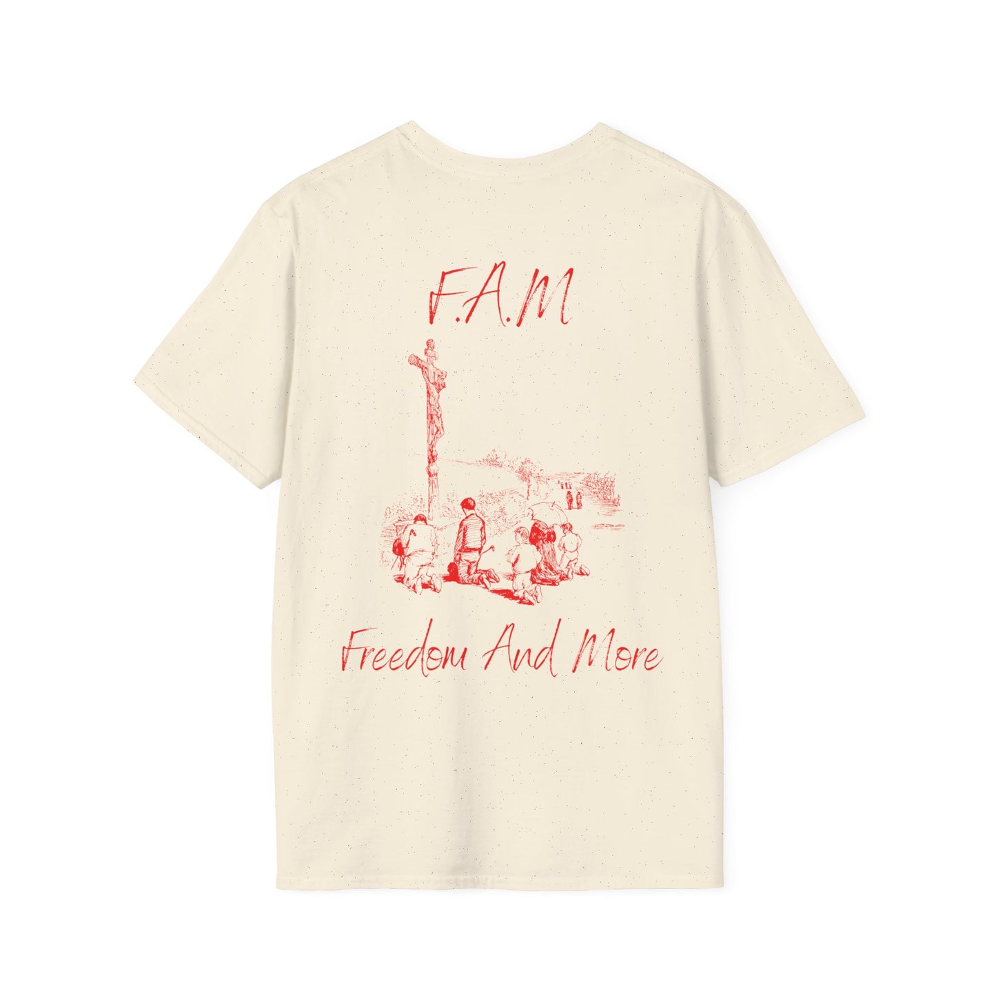 Fam Christian Red Letters & Image
