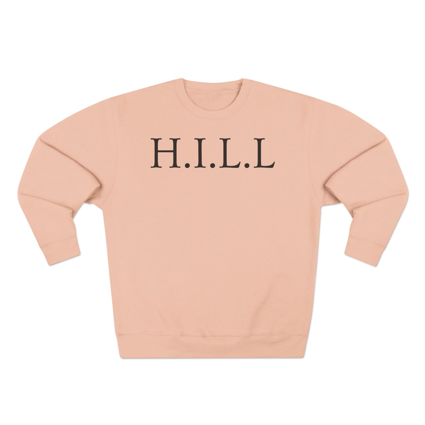 Hill Christian Black Words Crewneck