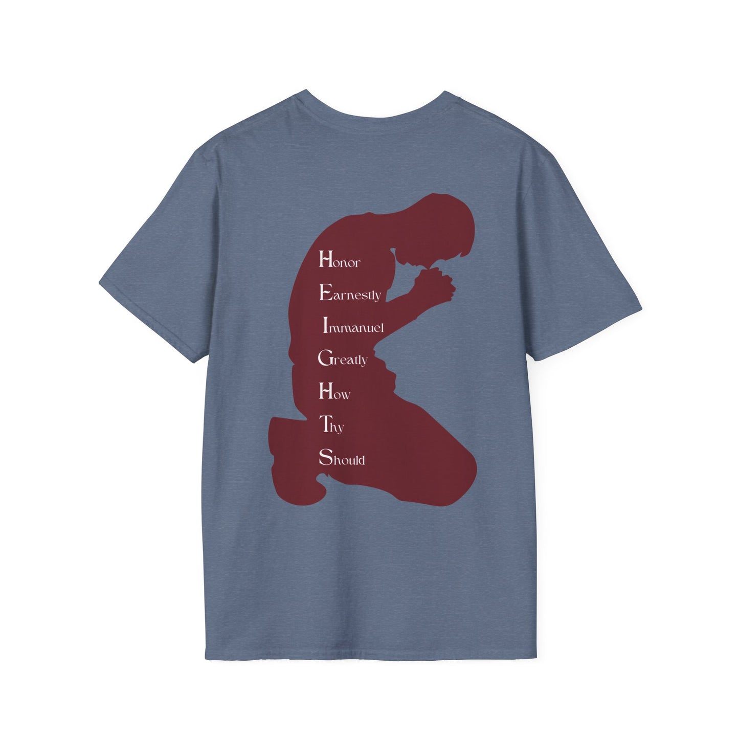 Heights Christian Marron Letters & Image