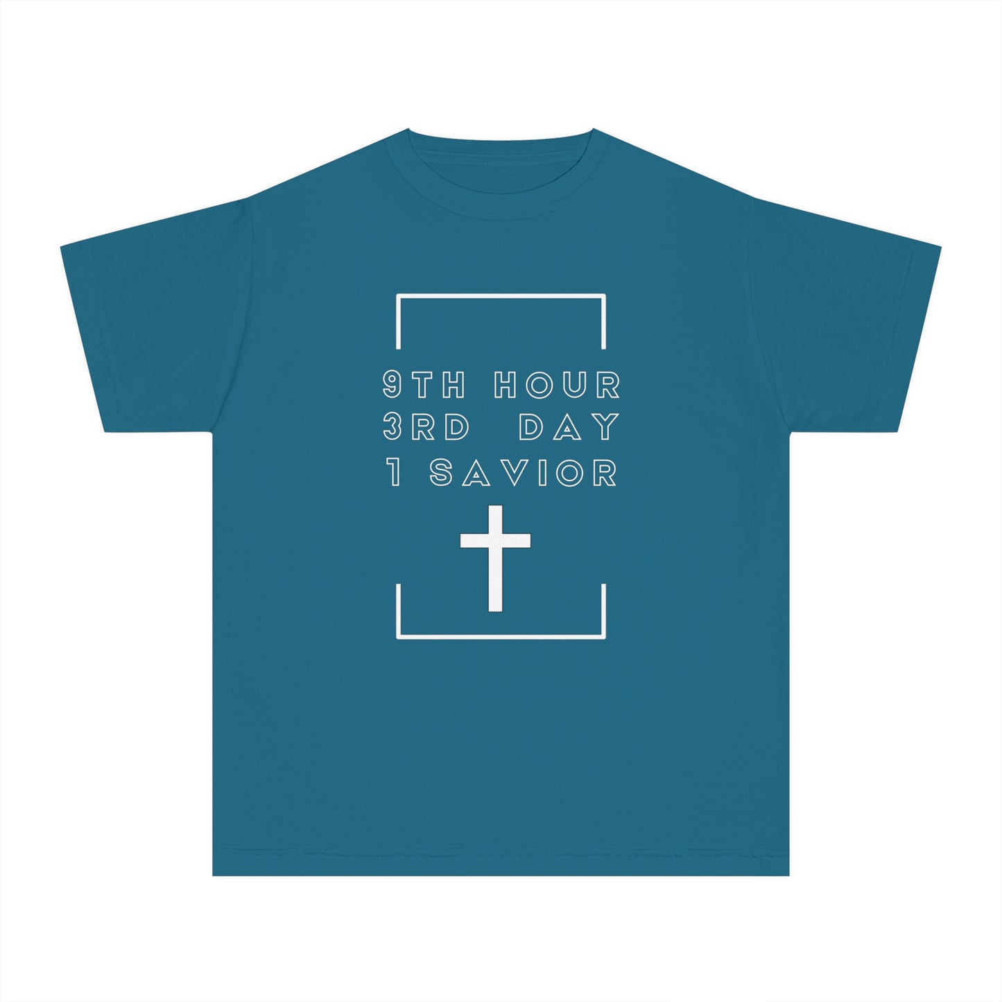 Youth 931 Christian White Letters