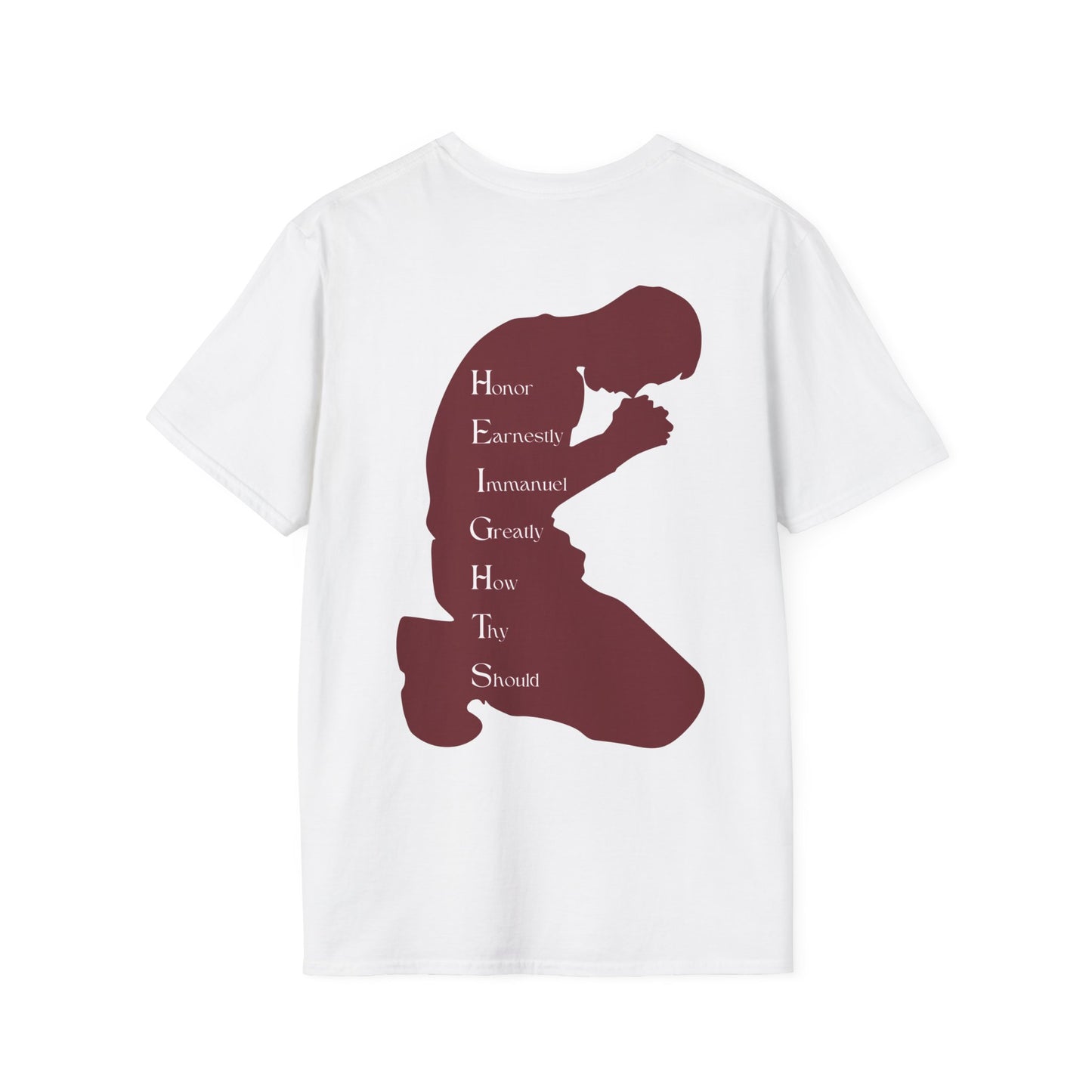 Heights Christian Marron Letters & Image