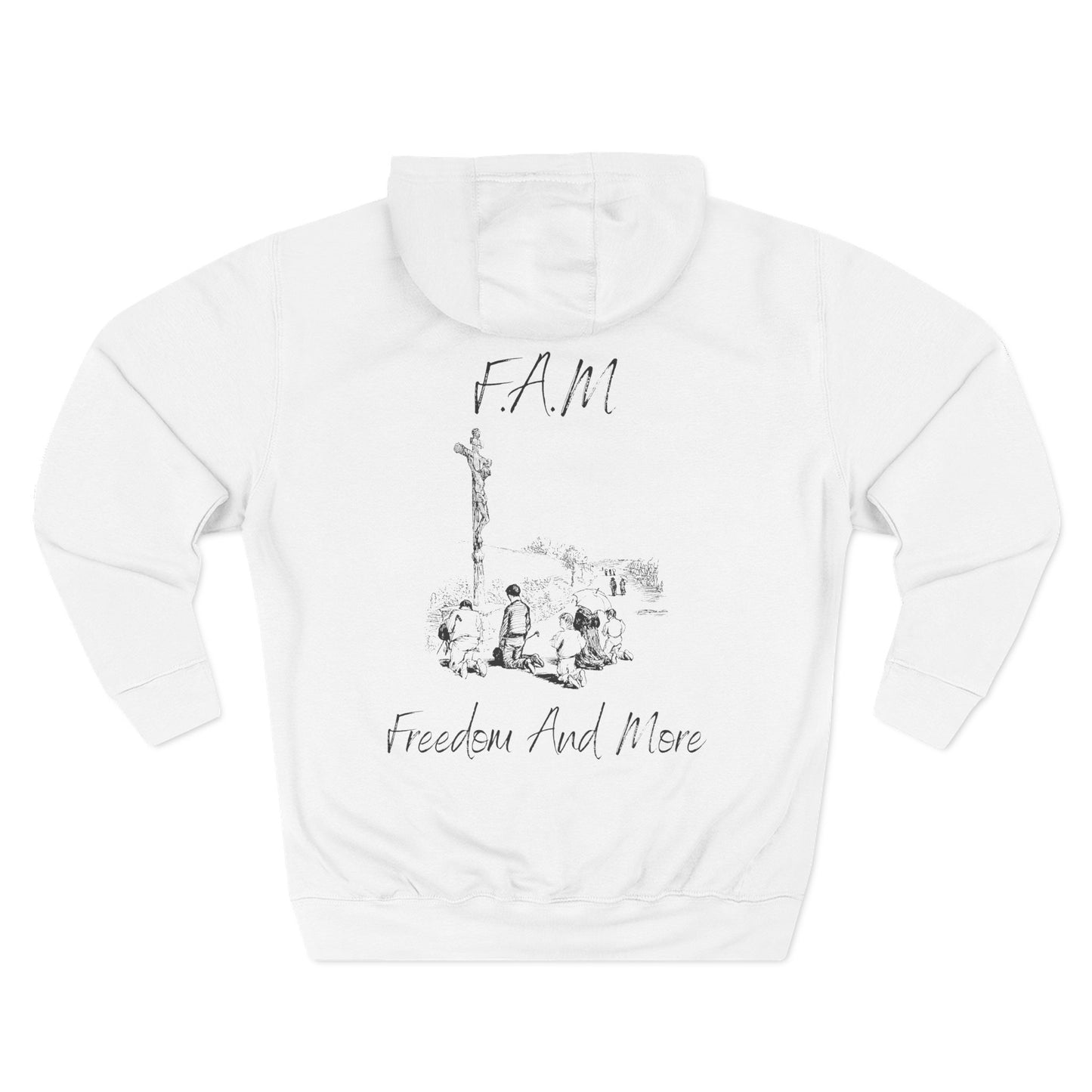 Fam Hoodie Black Words