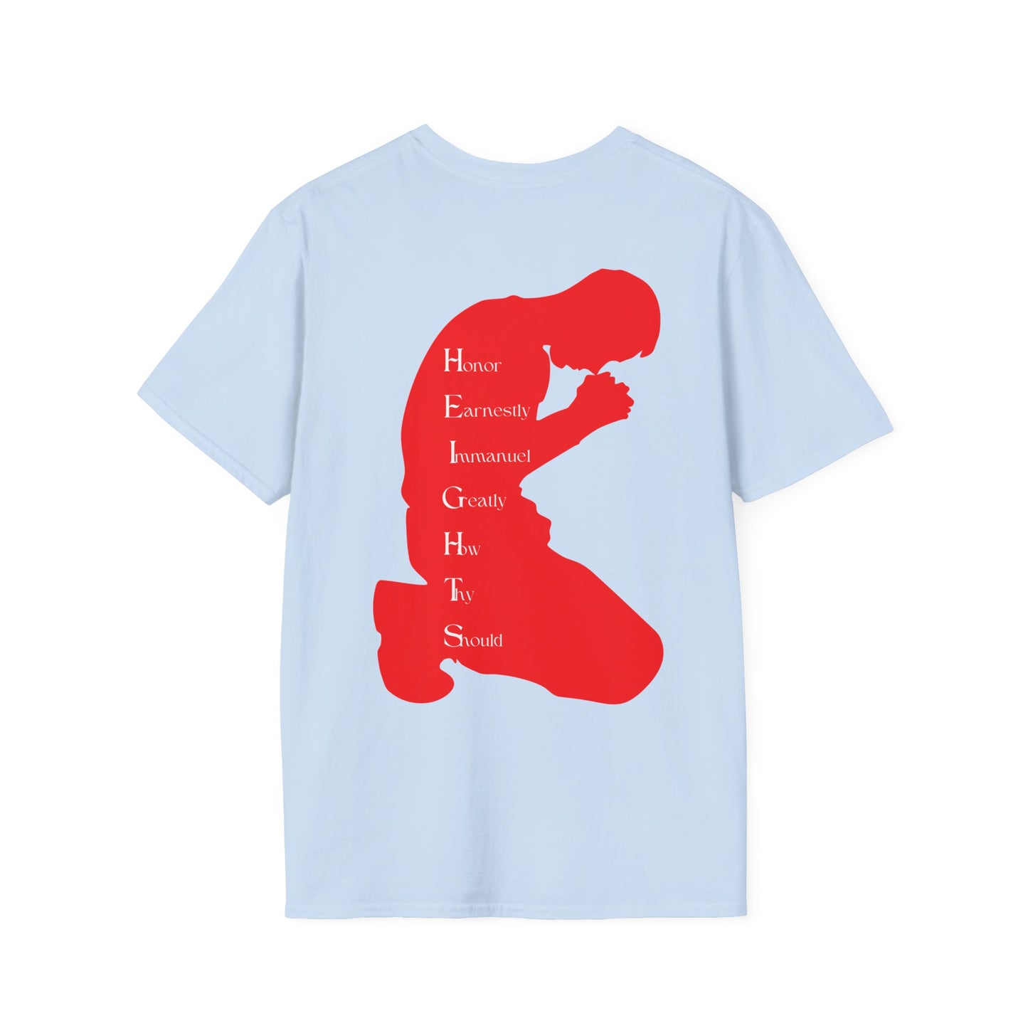 Heights Christian Red Letters & Image