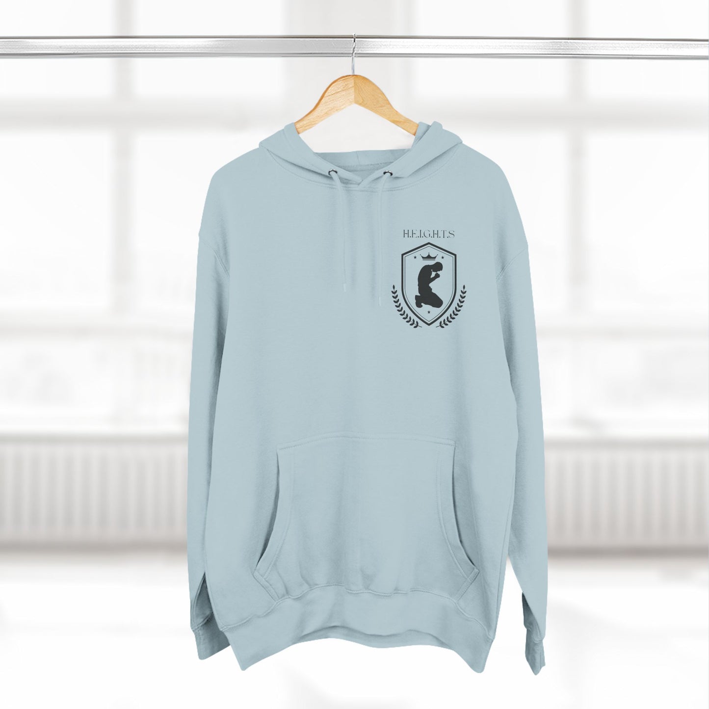 Heights Black Hoodie