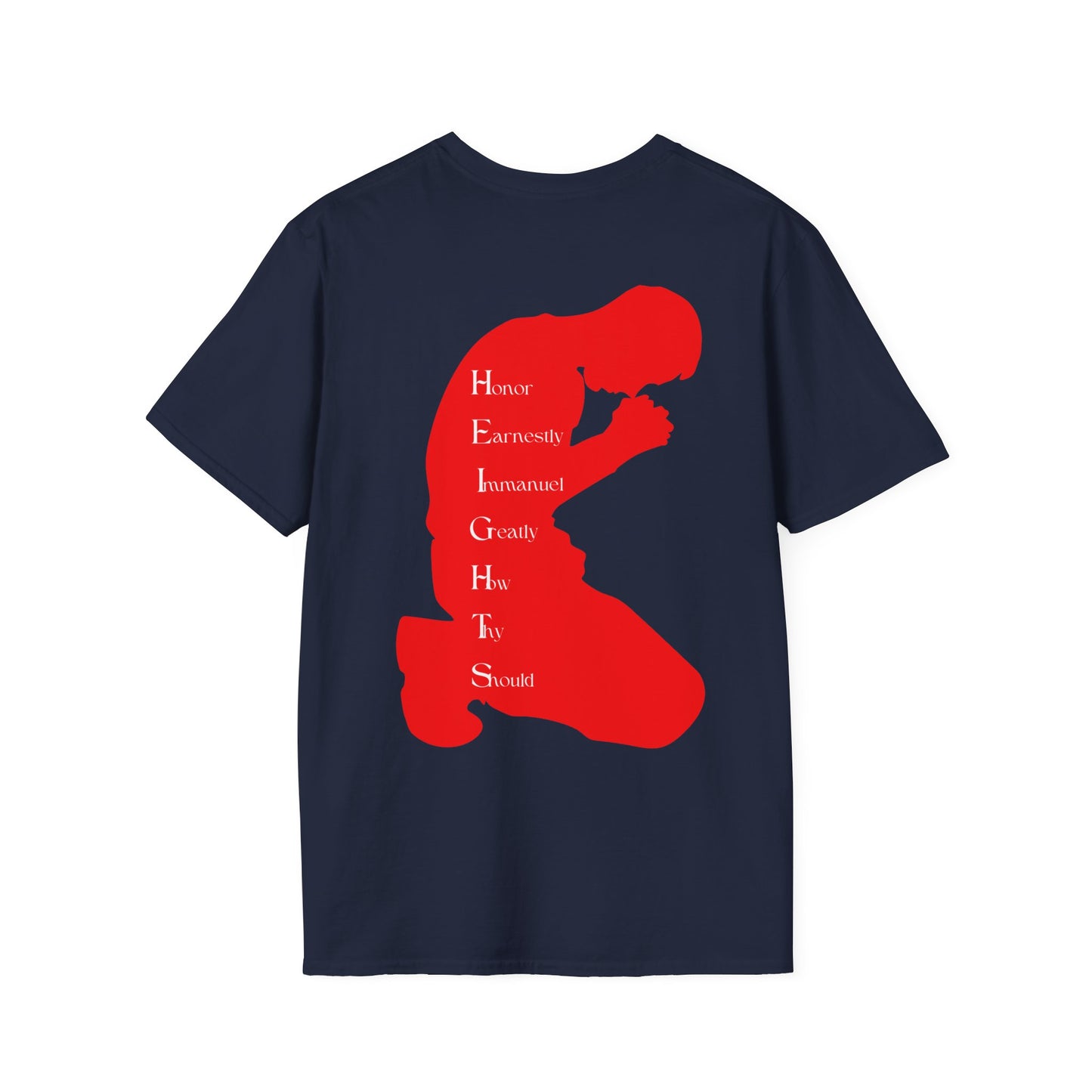 Heights Christian Red Letters & Image