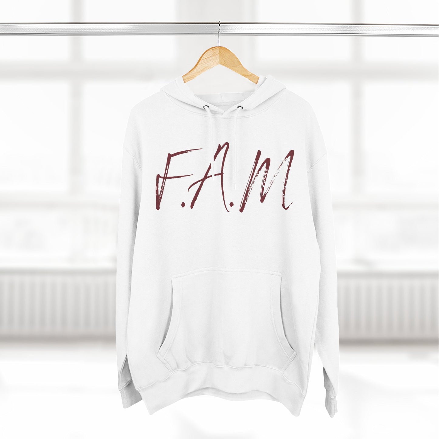 Fam Hoodie Marron Words