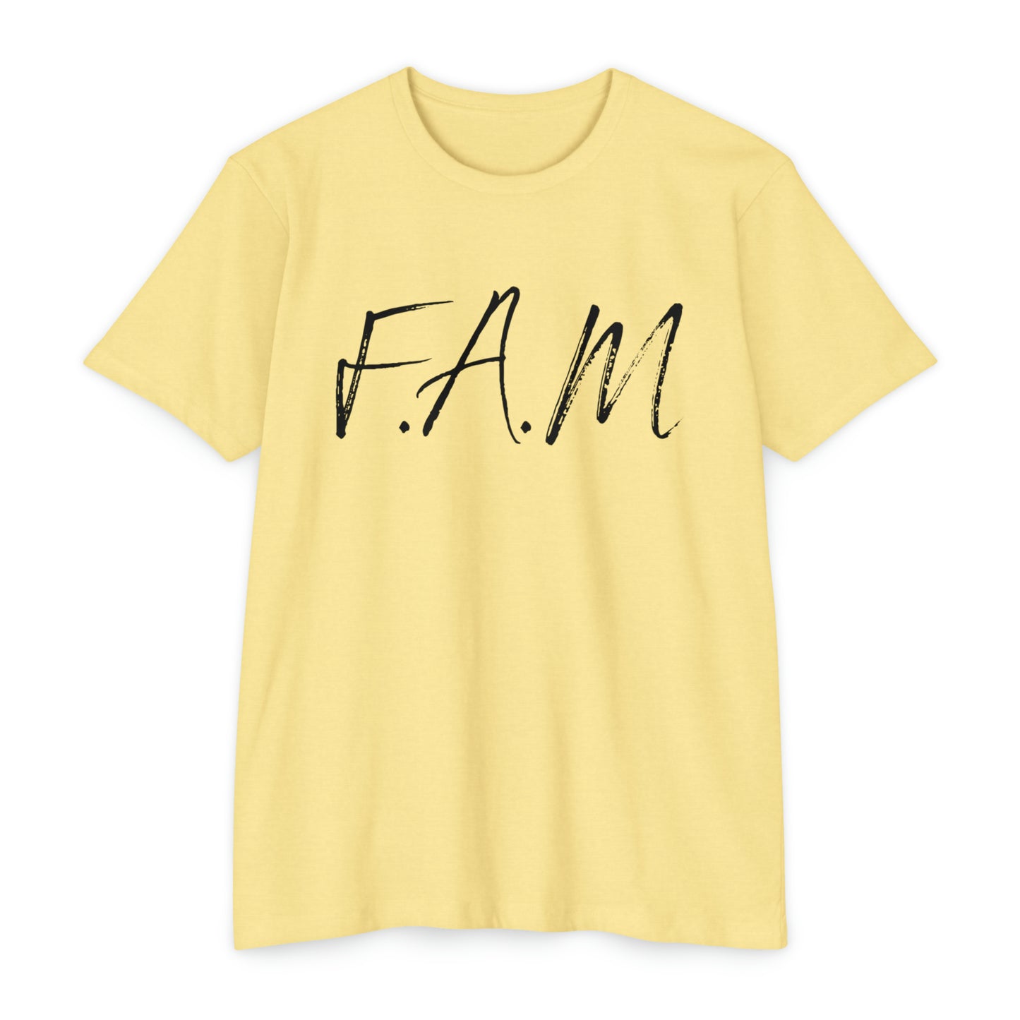 Fam Christian Black Letters & Image Blended
