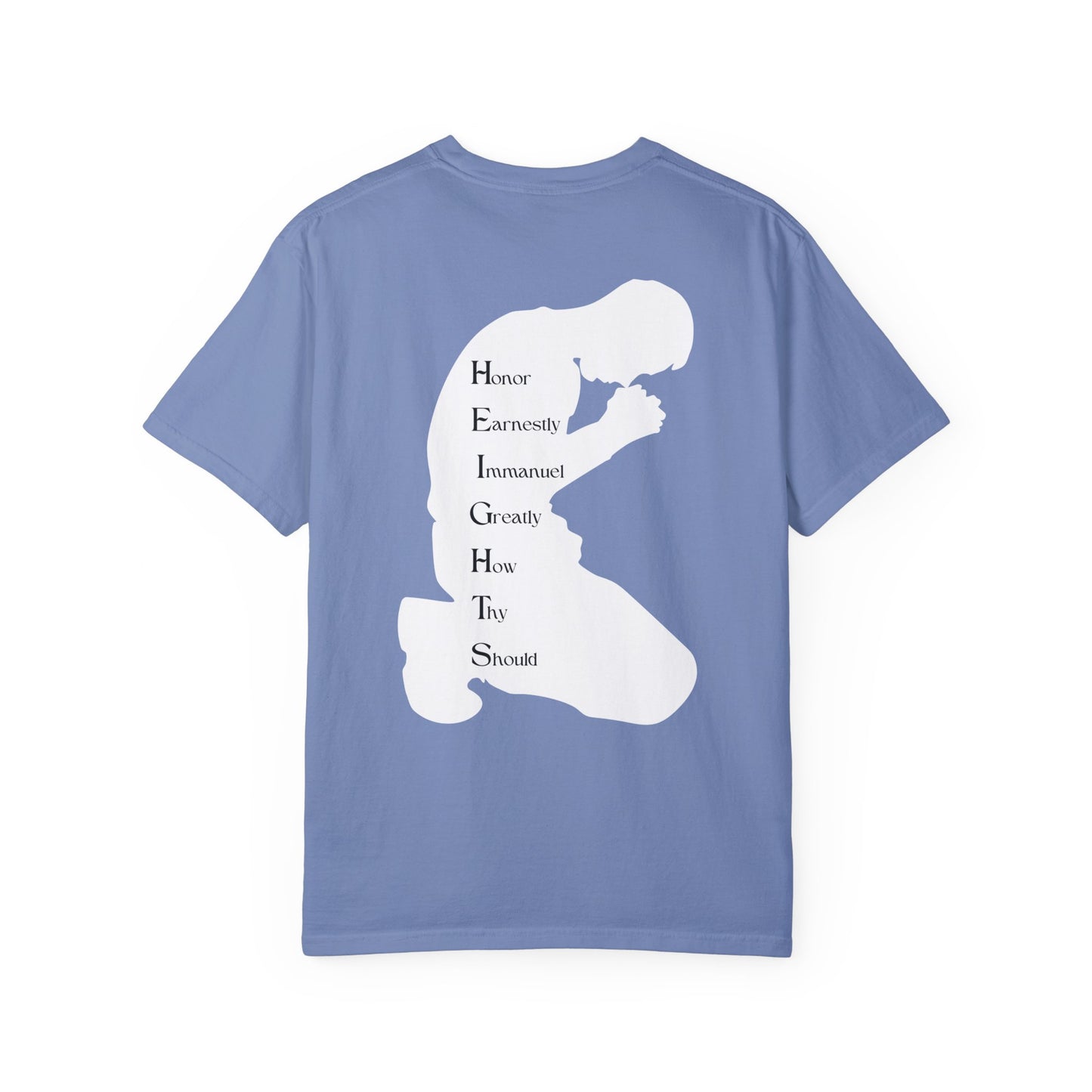 Heights Christian Blue Letters & Image