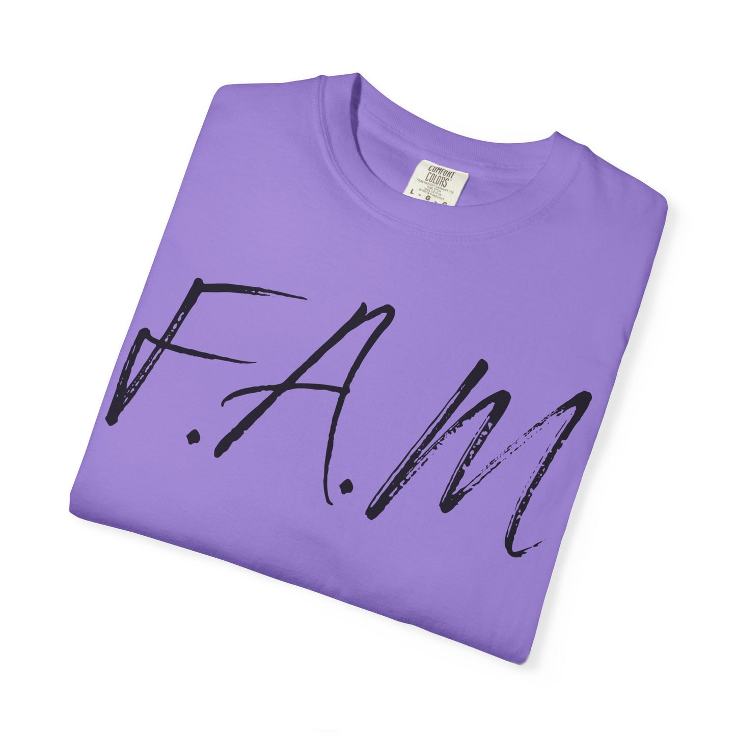 Fam Christian Black Letters & Image
