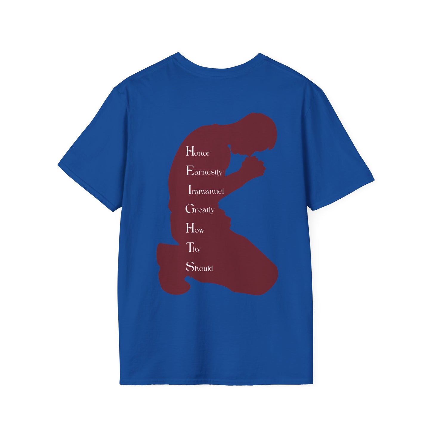 Heights Christian Marron Letters & Image