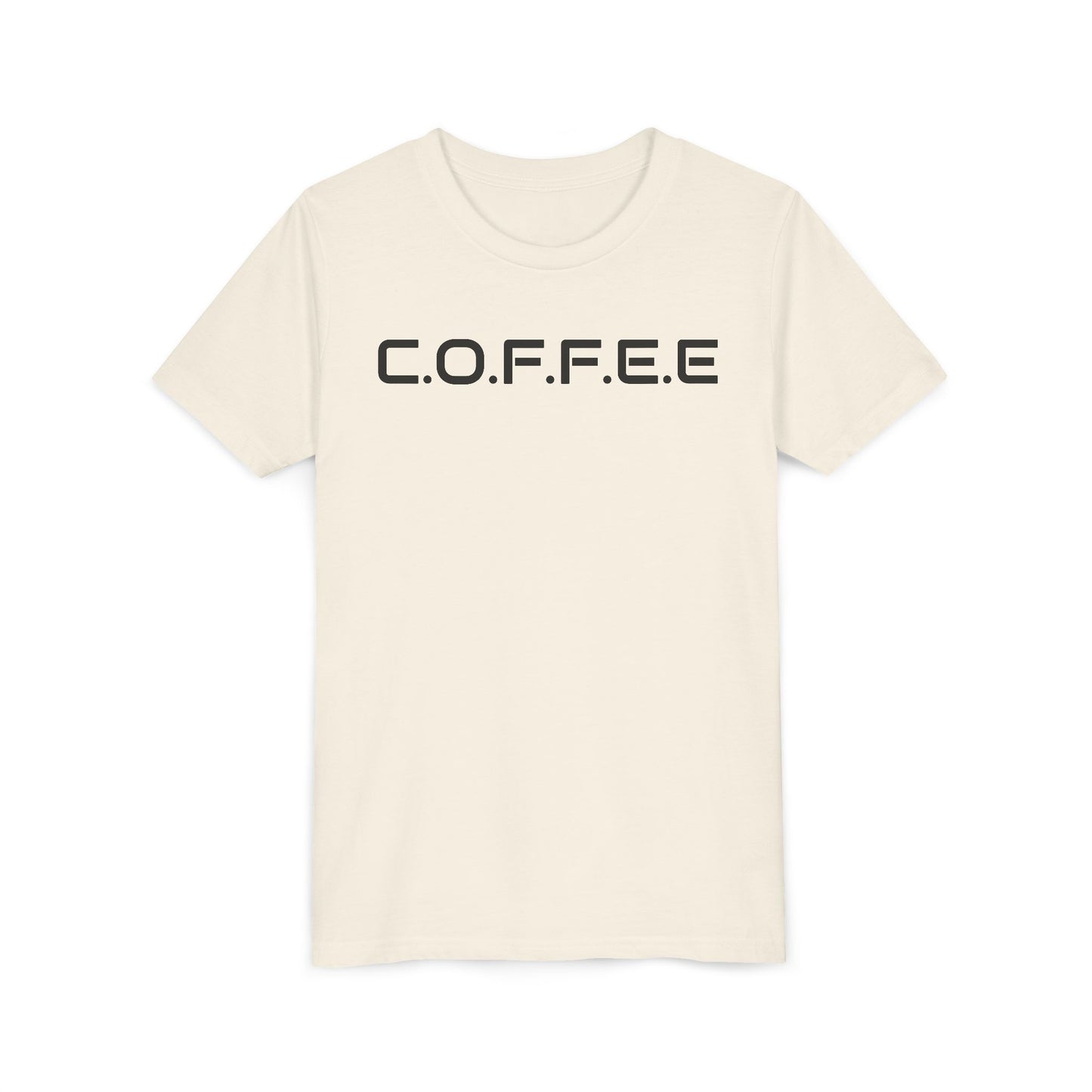 Youth Adult Coffee Christian Black Words Only