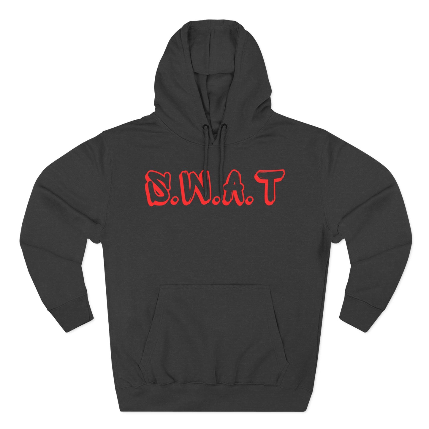 Swat Christian Red Words Hoodie