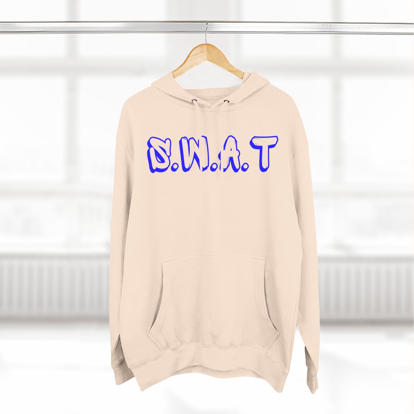Swat Christian Blue Words Hoodie