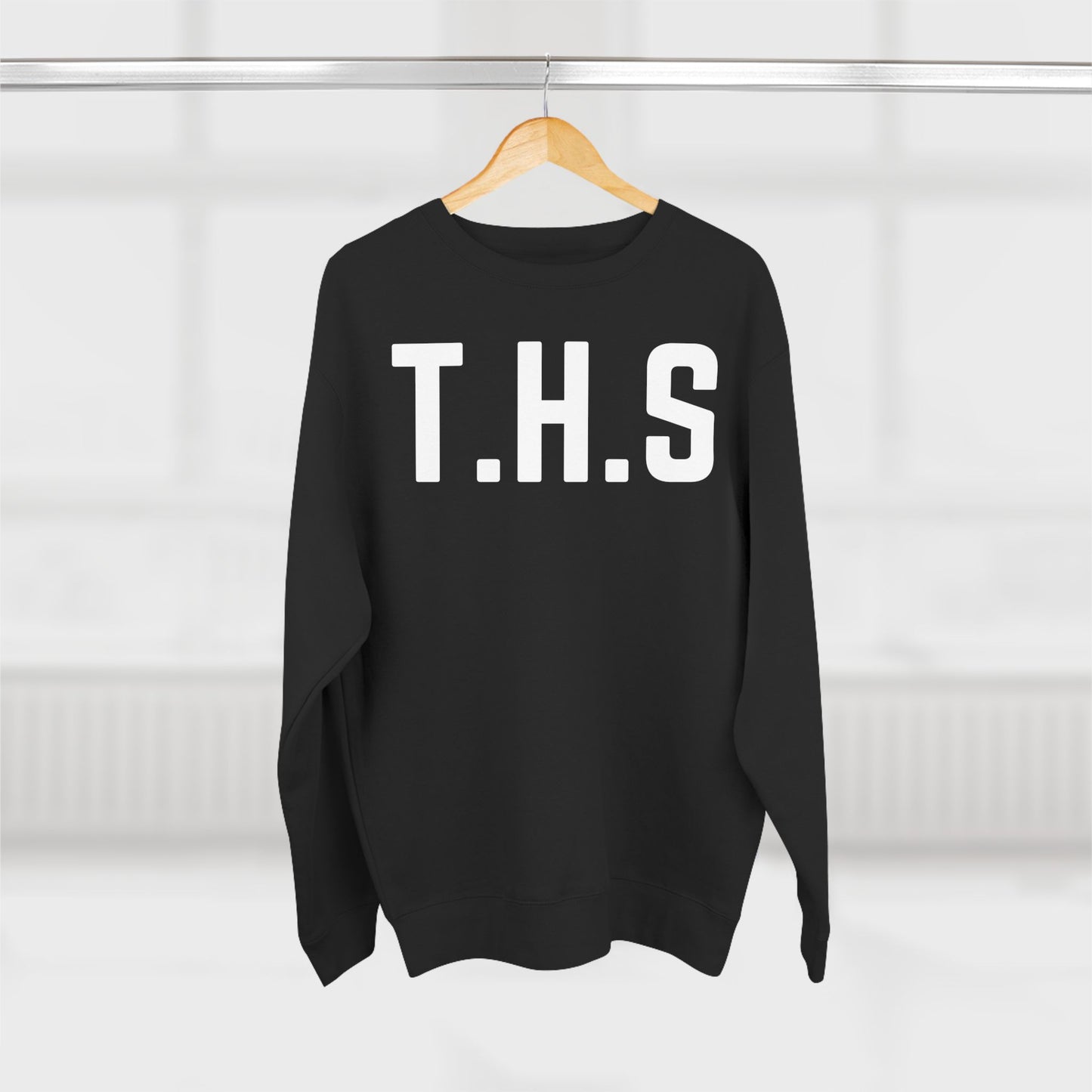 Adult T.H.S Trusting His Spirit Specialty Hoodie White Letters