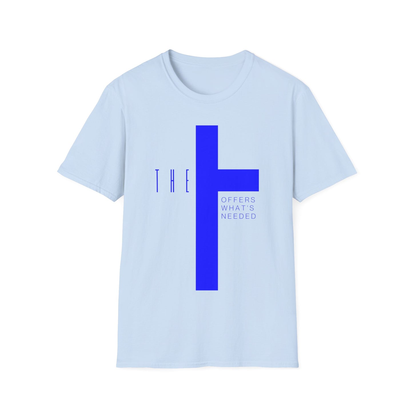 T-Town Blue Cross & Letters