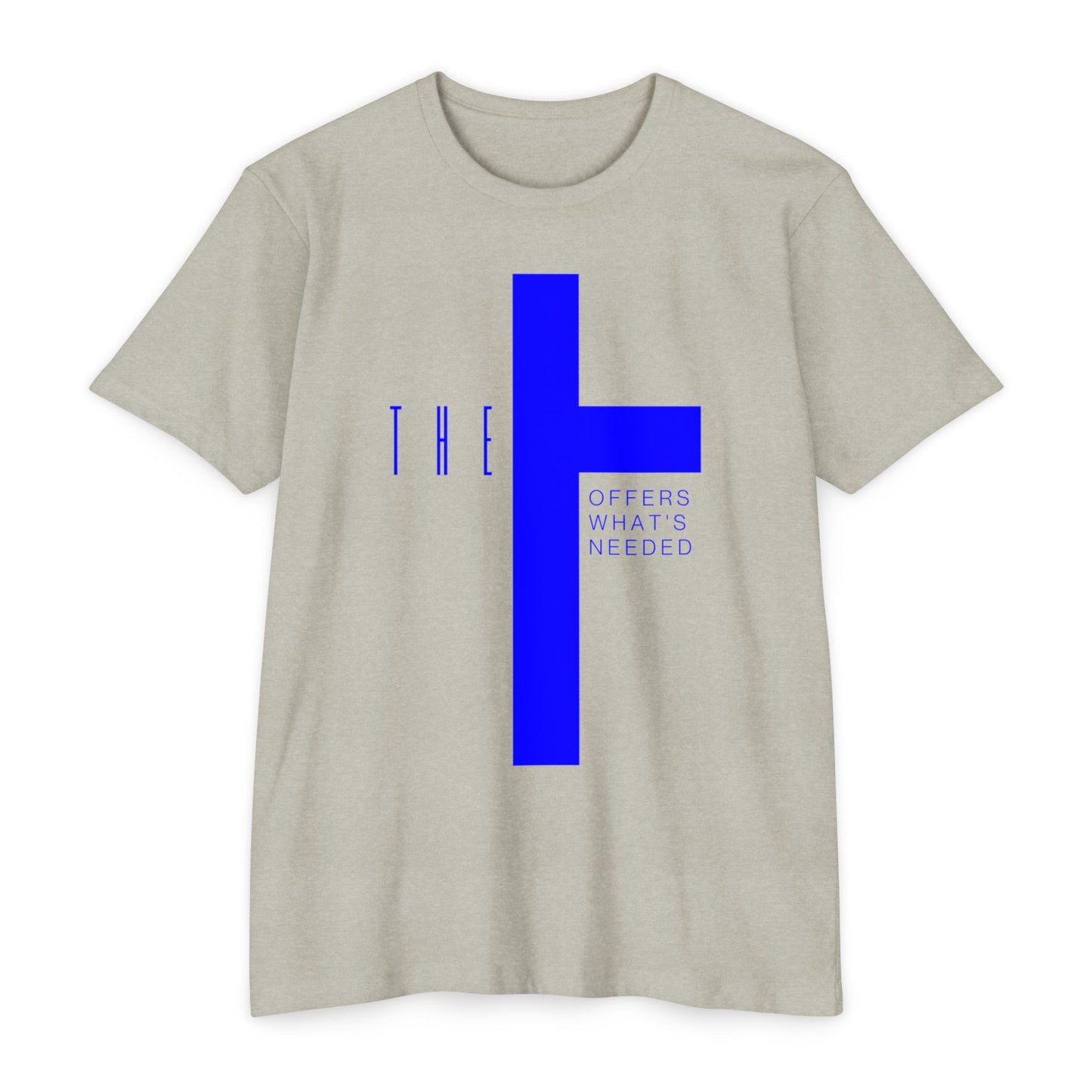 T-Town Blue Cross & Letters Blended
