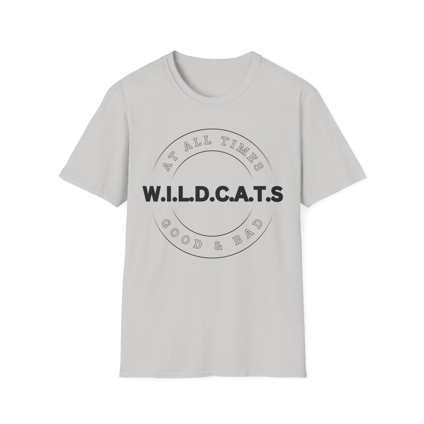 Wildcats Christian Black Letters & Picture