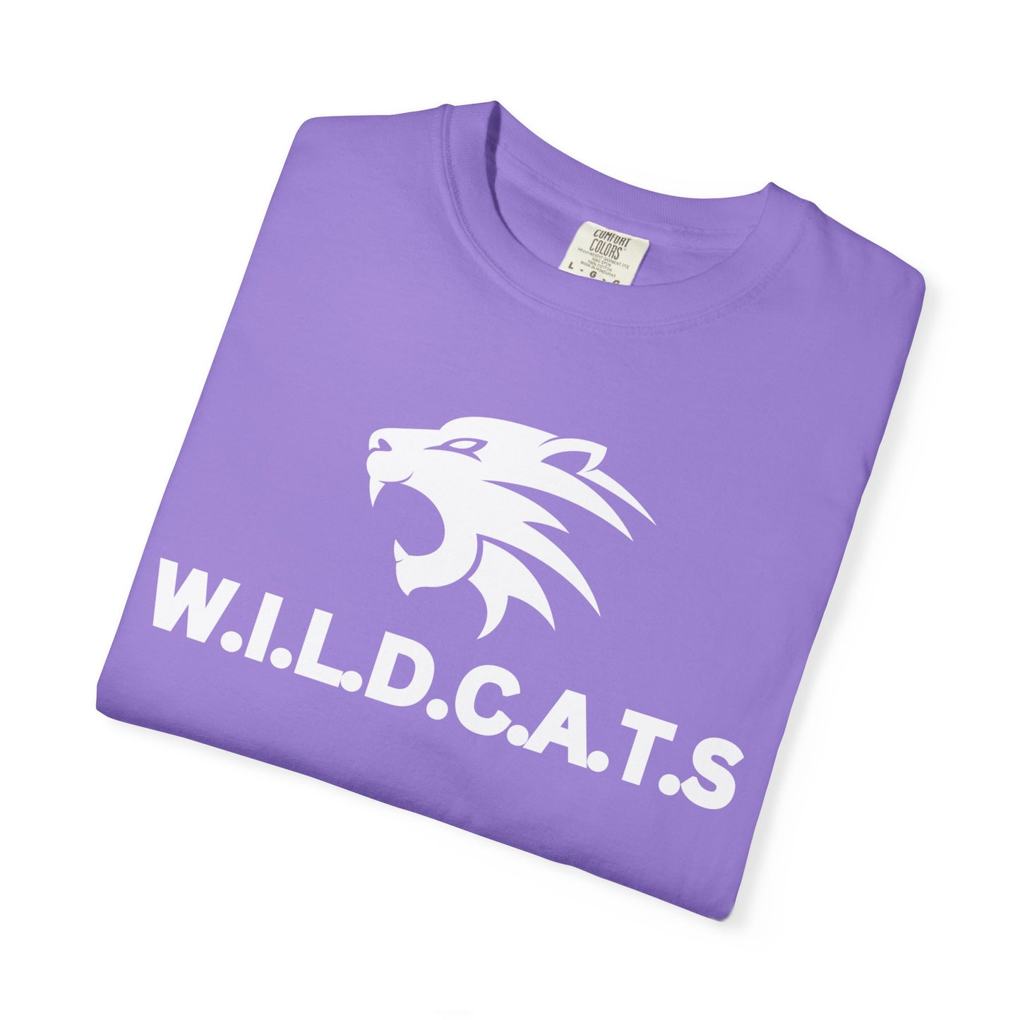 Wildcats Christian White Letters & Image Specialty