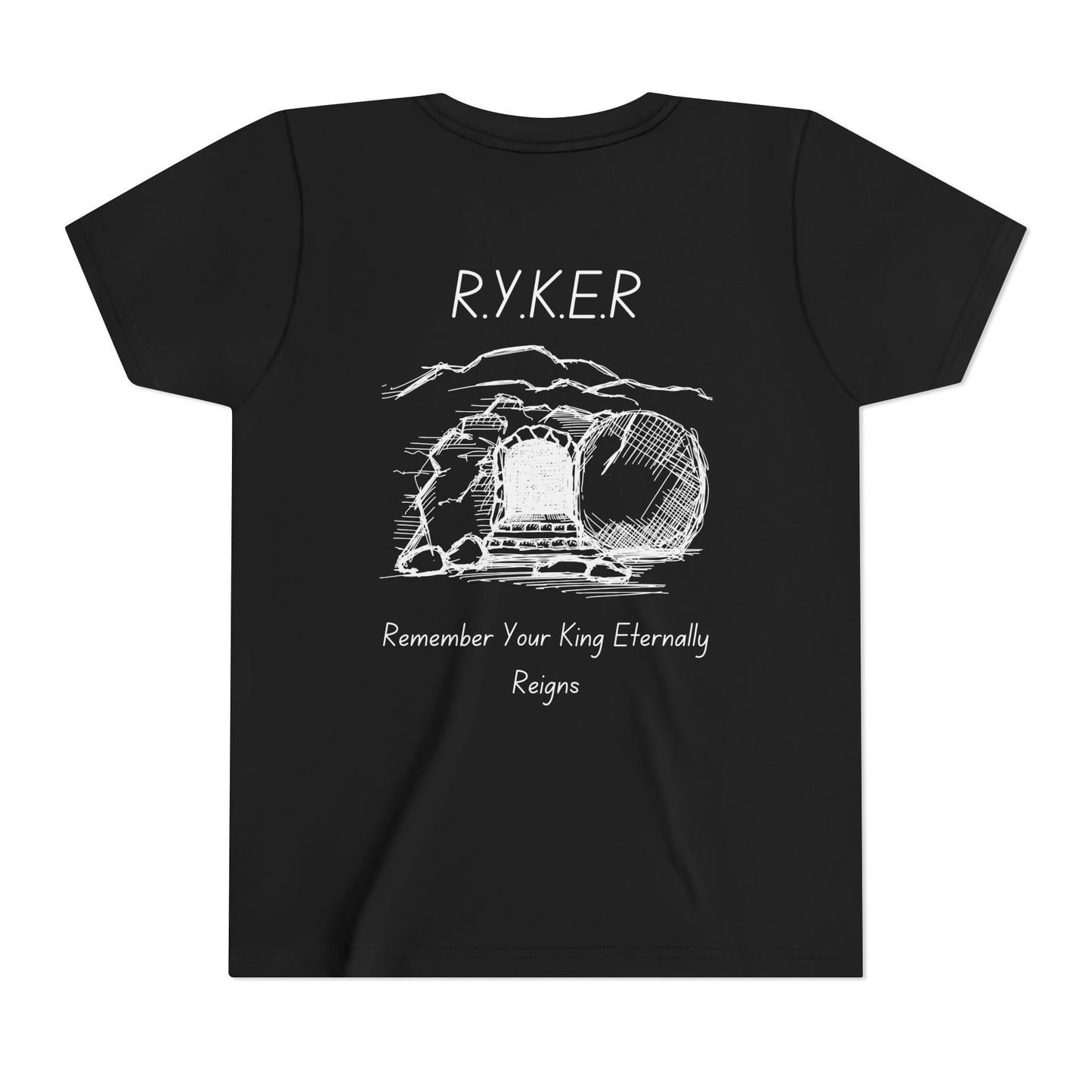 Youth RYKER Christian White Letters