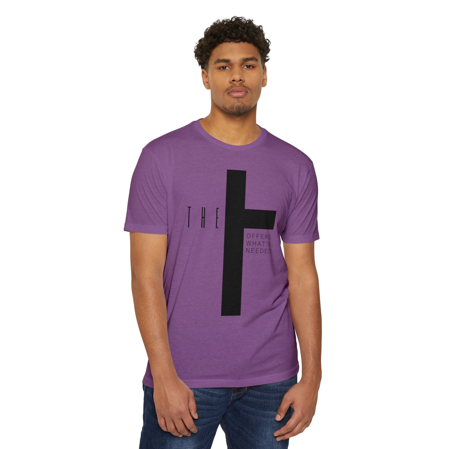 T-Town Black Cross & Letters Blended