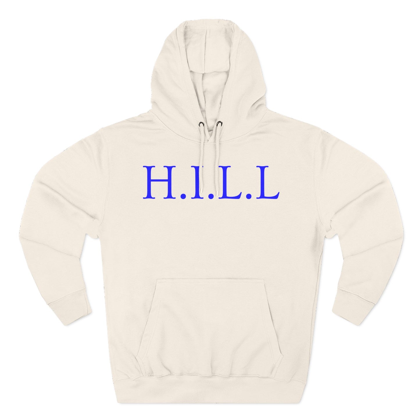 Hill Christian Blue Words Hoodie