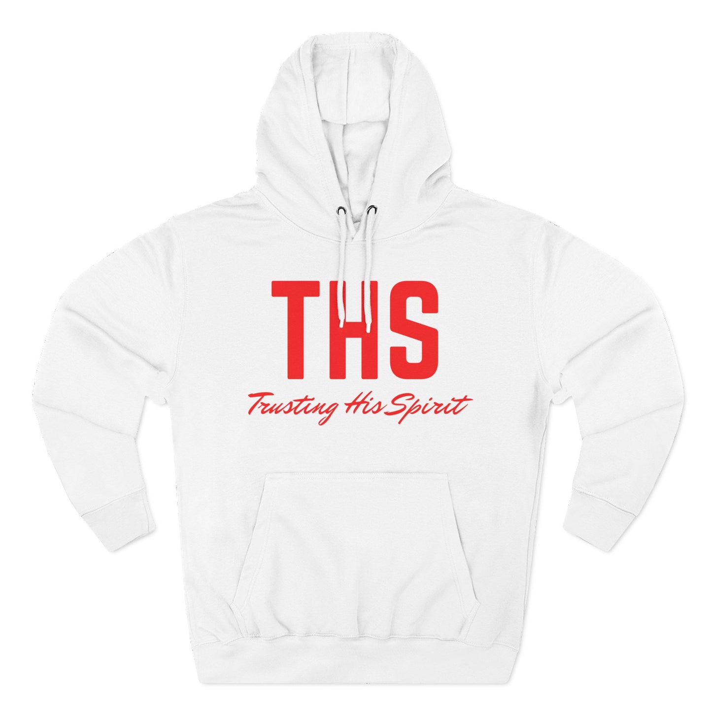 Adult THS Christian Red Letters Hoodie