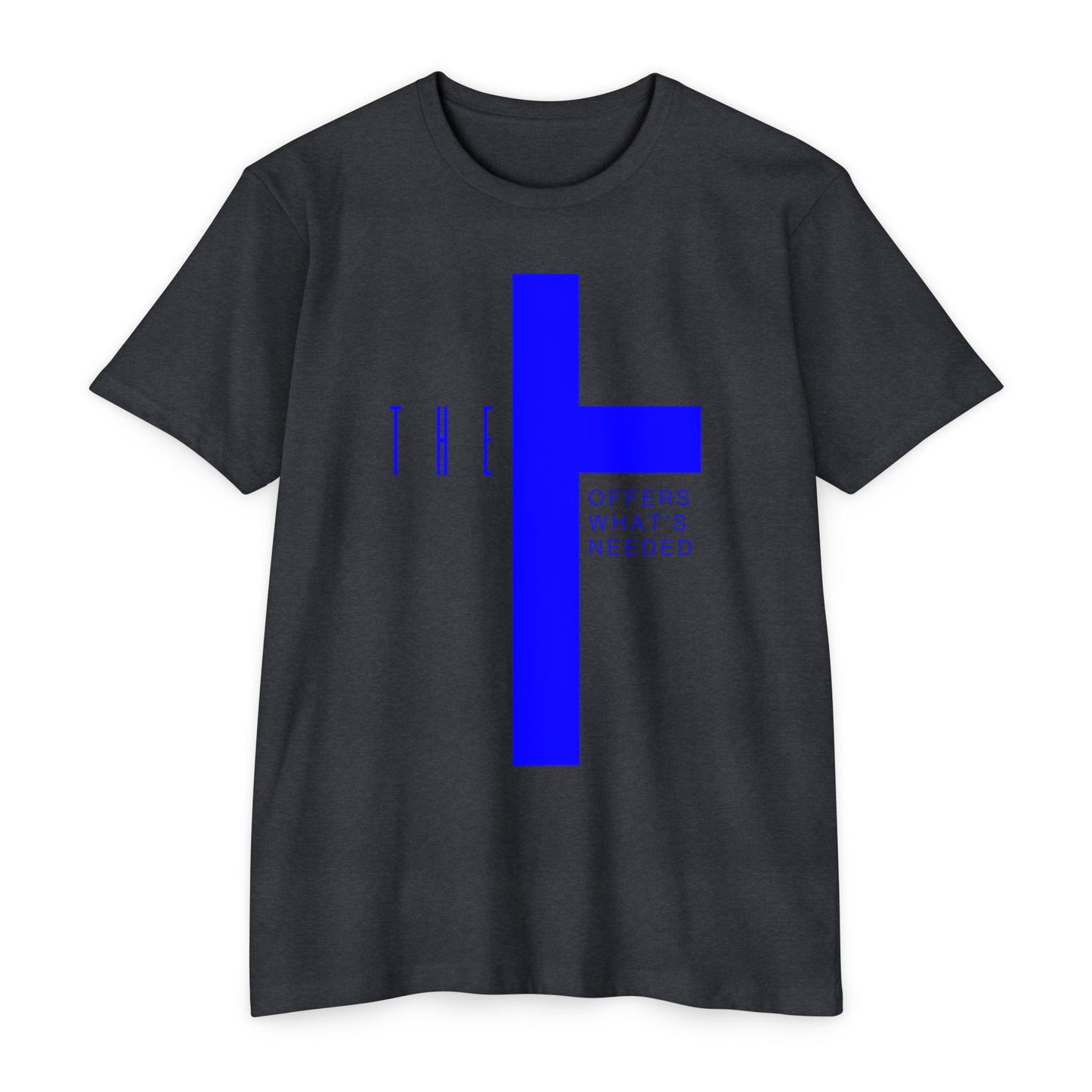 T-Town Blue Cross & Letters Blended
