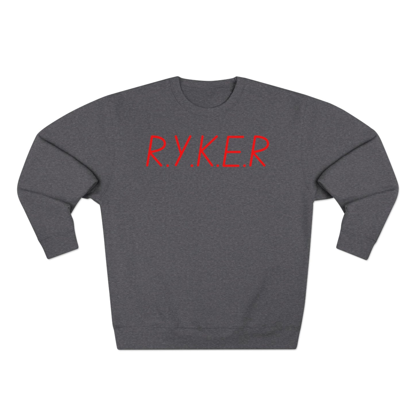 RYKER Christian Red Letters Crewneck