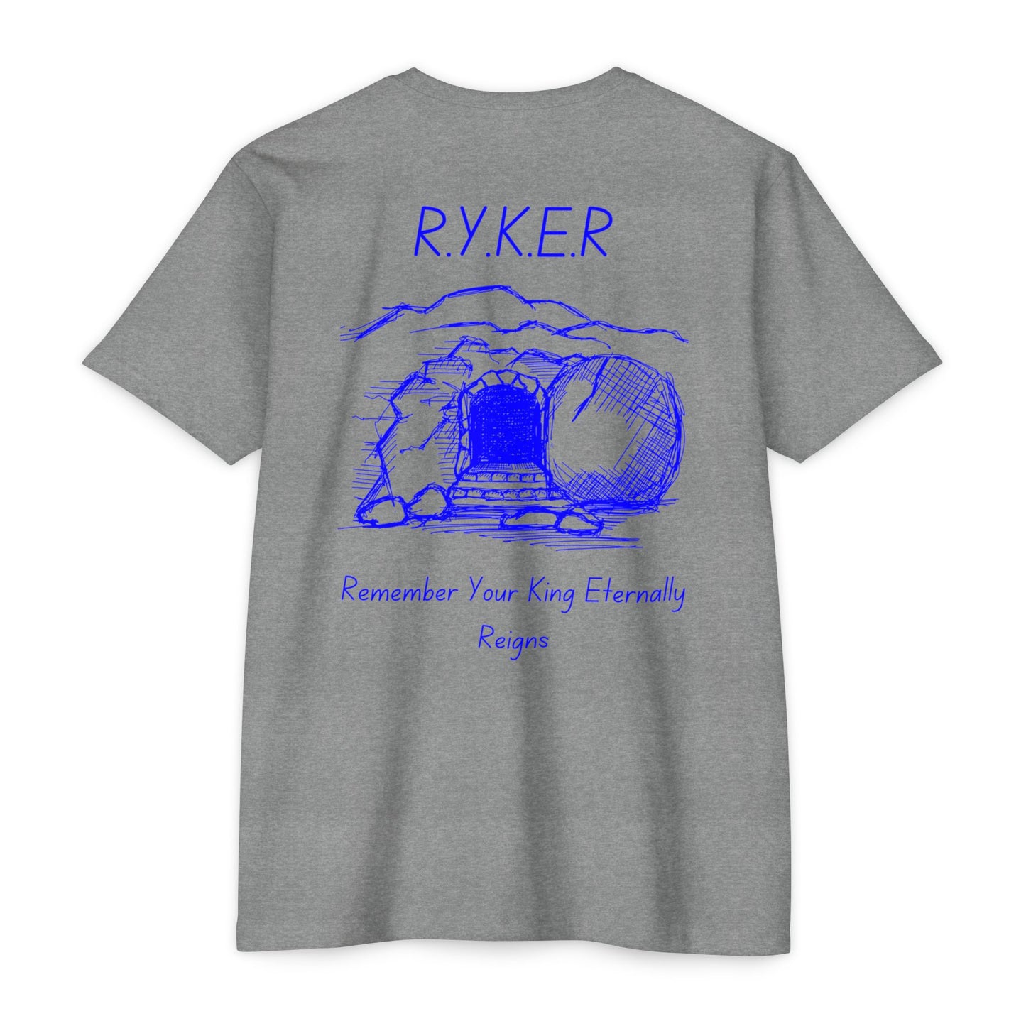 RYKER Christian Blue Letters Blended