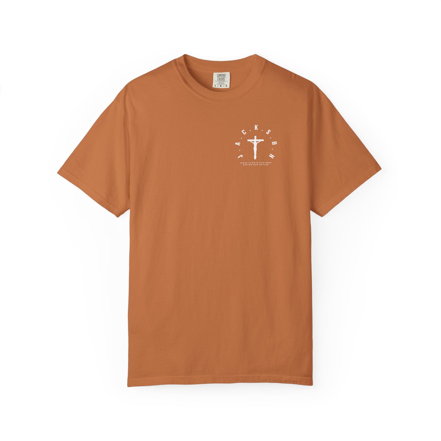 Jackson Believing Christian White Letters & Cross