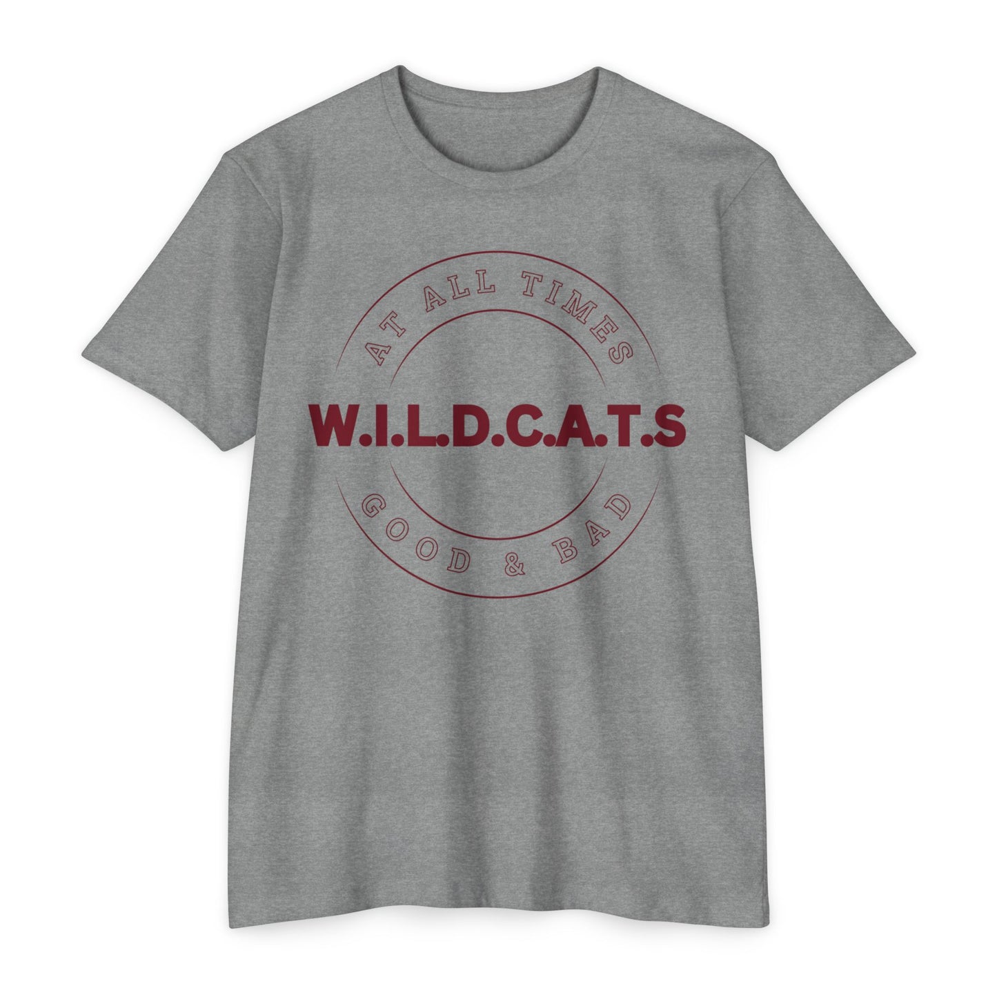 Wildcats Christian Marron Letters & Picture