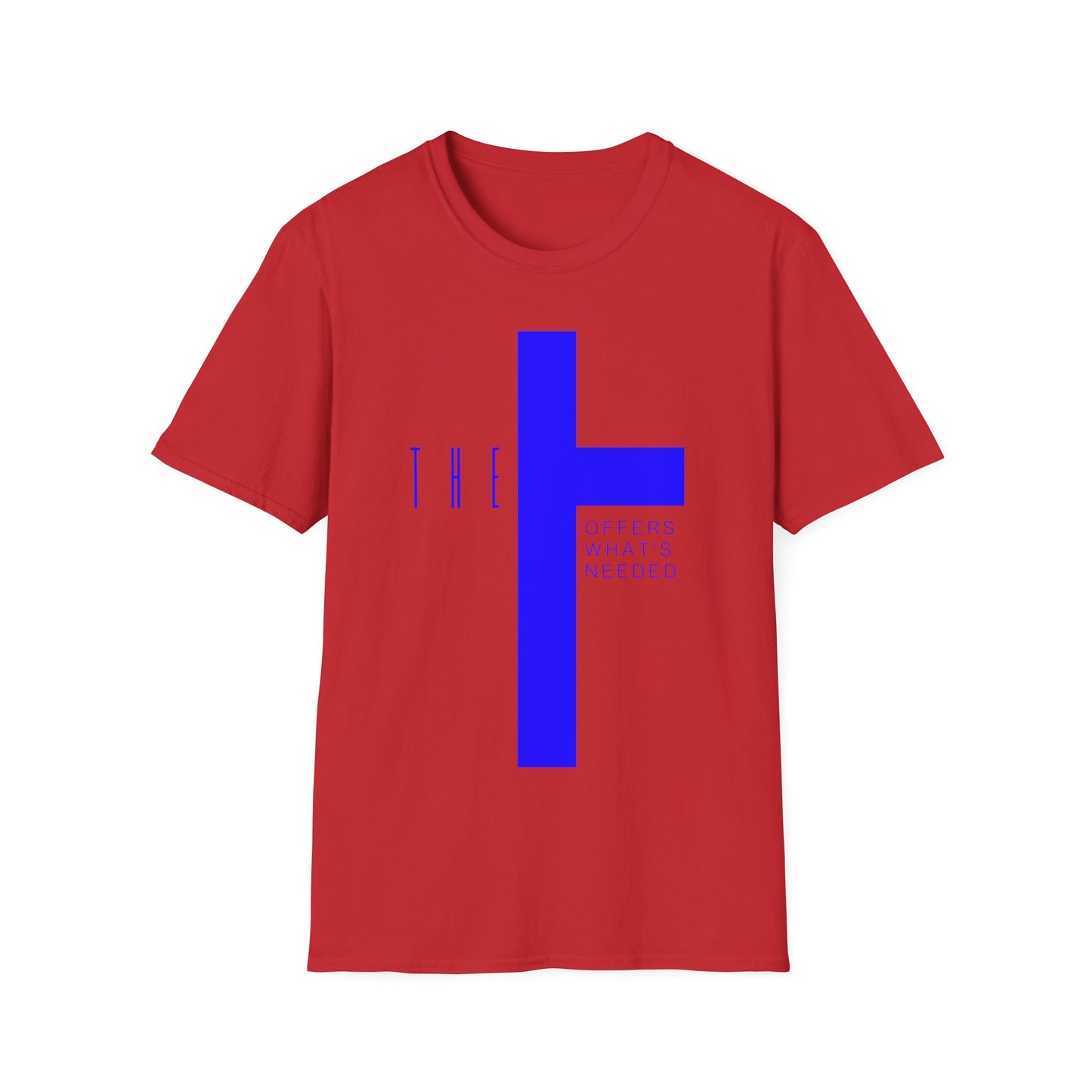 T-Town Blue Cross & Letters Blended