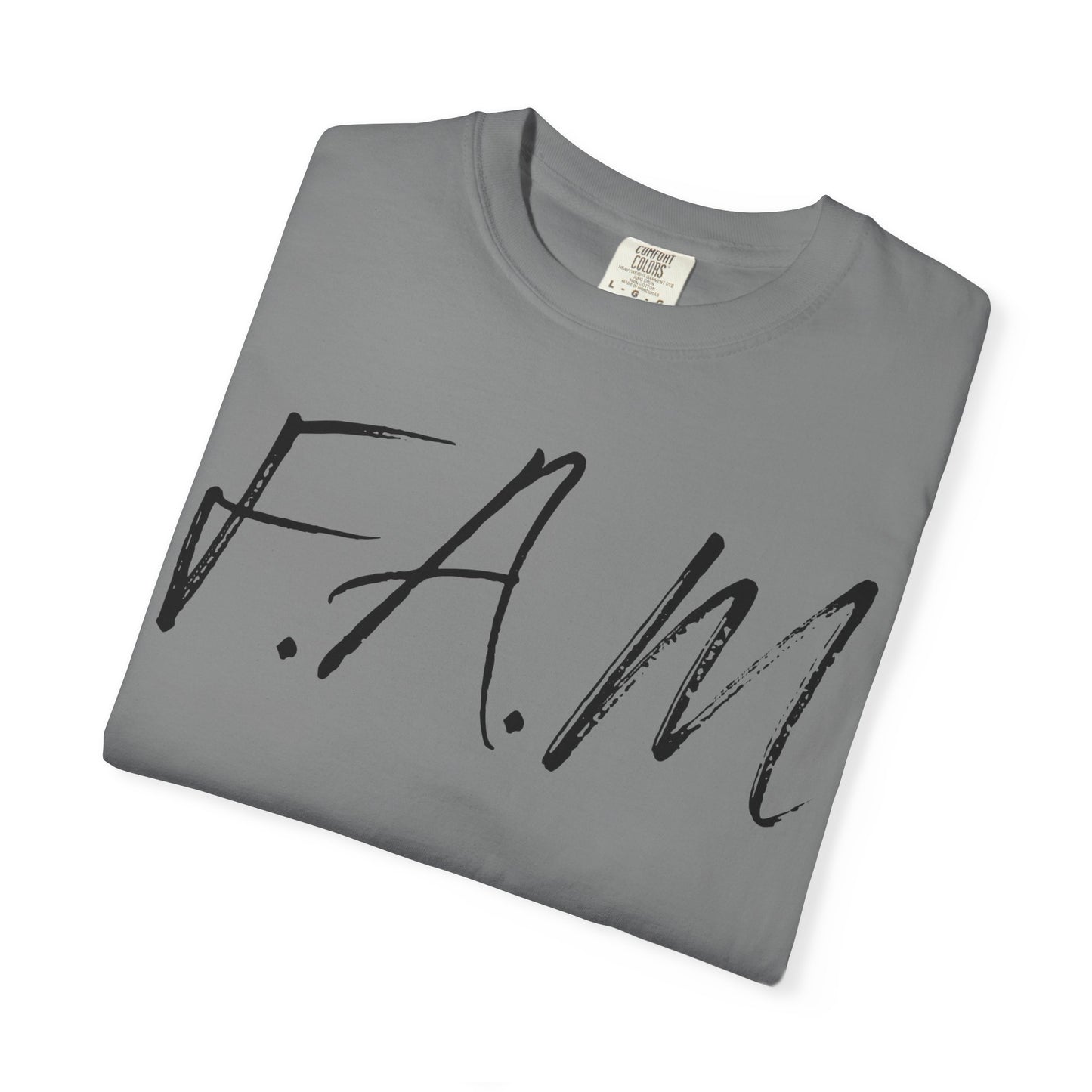 Fam Christian Black Letters & Image
