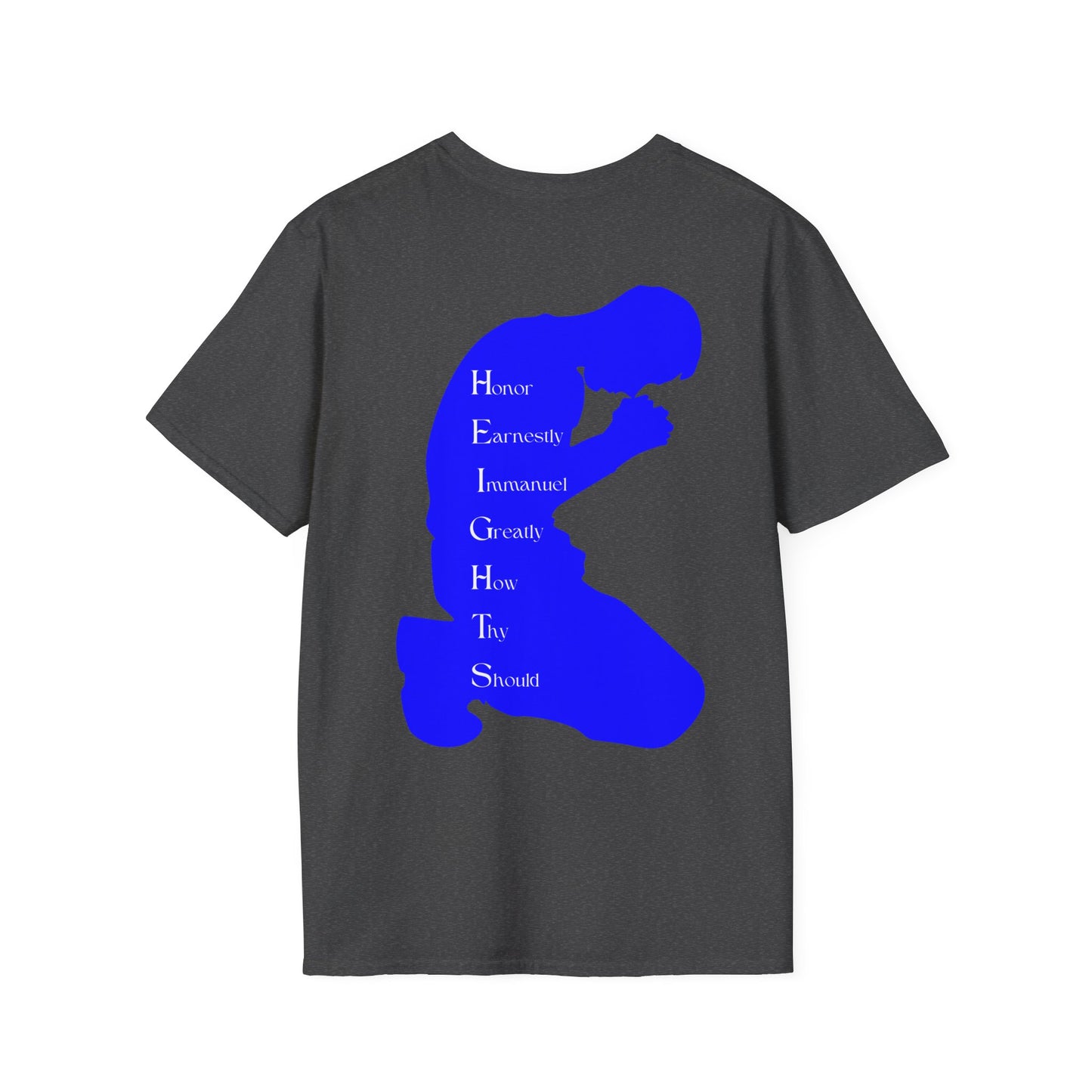 Heights Christian Blue Letters & Image