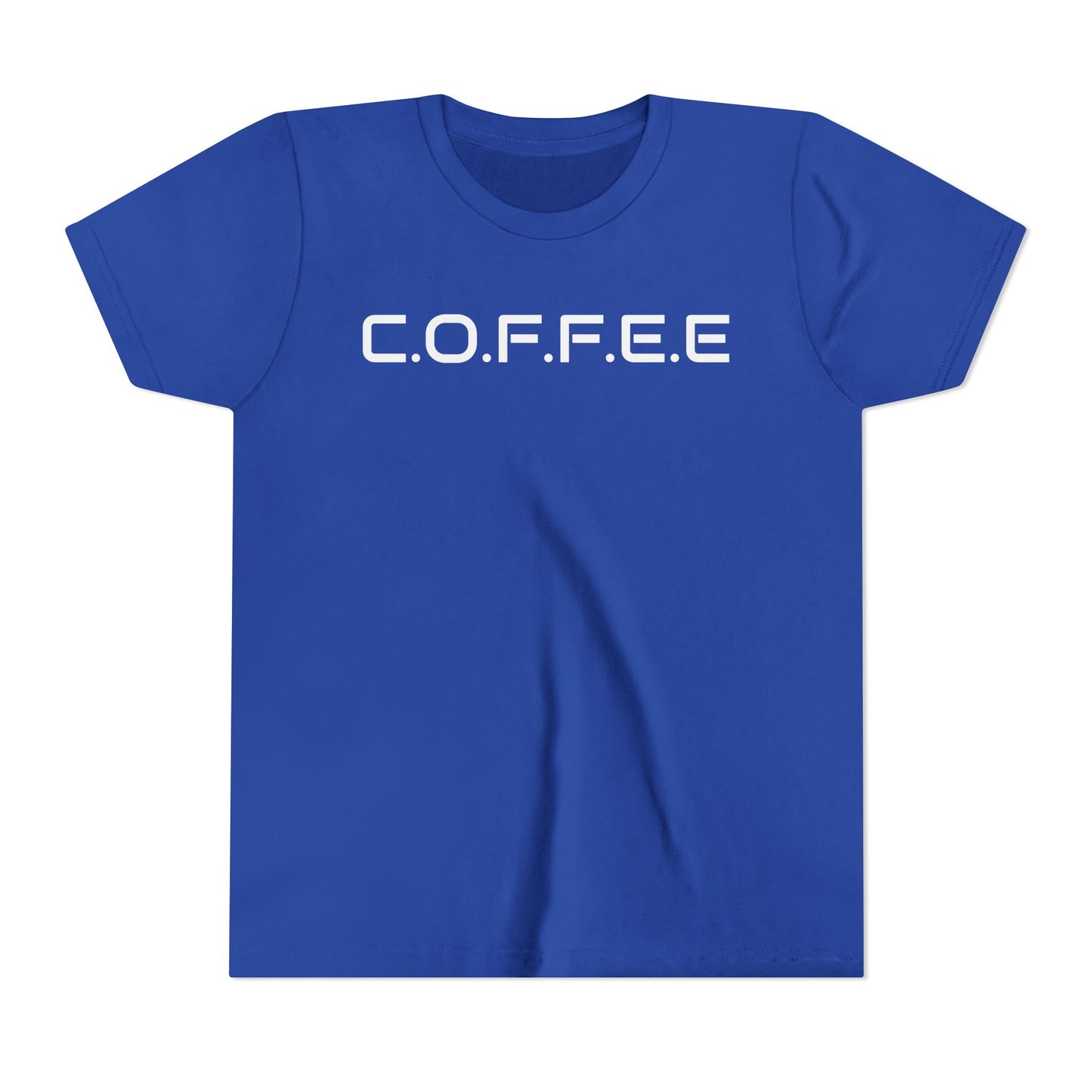 Youth Adult Coffee Christian White Letters & Image