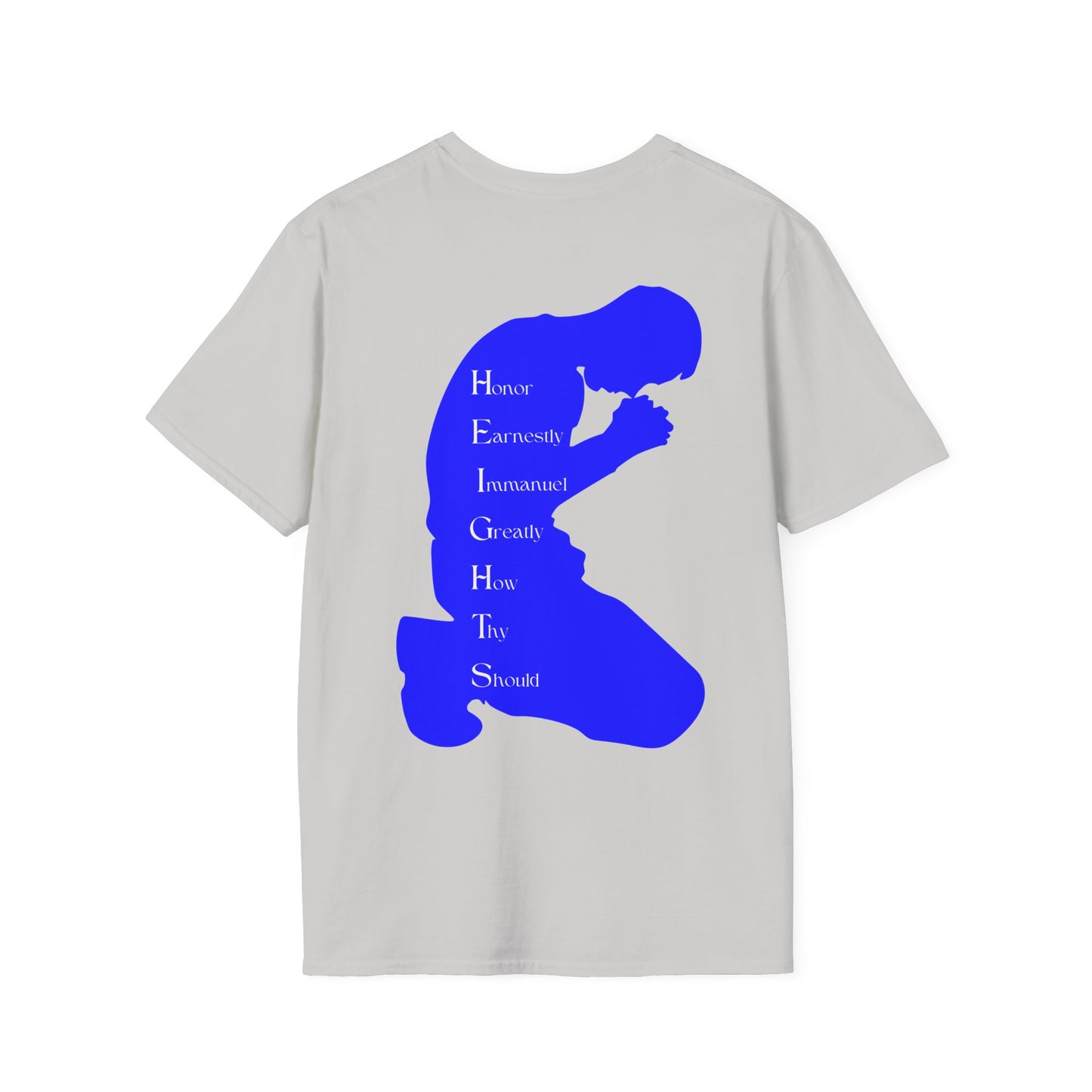 Heights Christian Blue Letters & Image