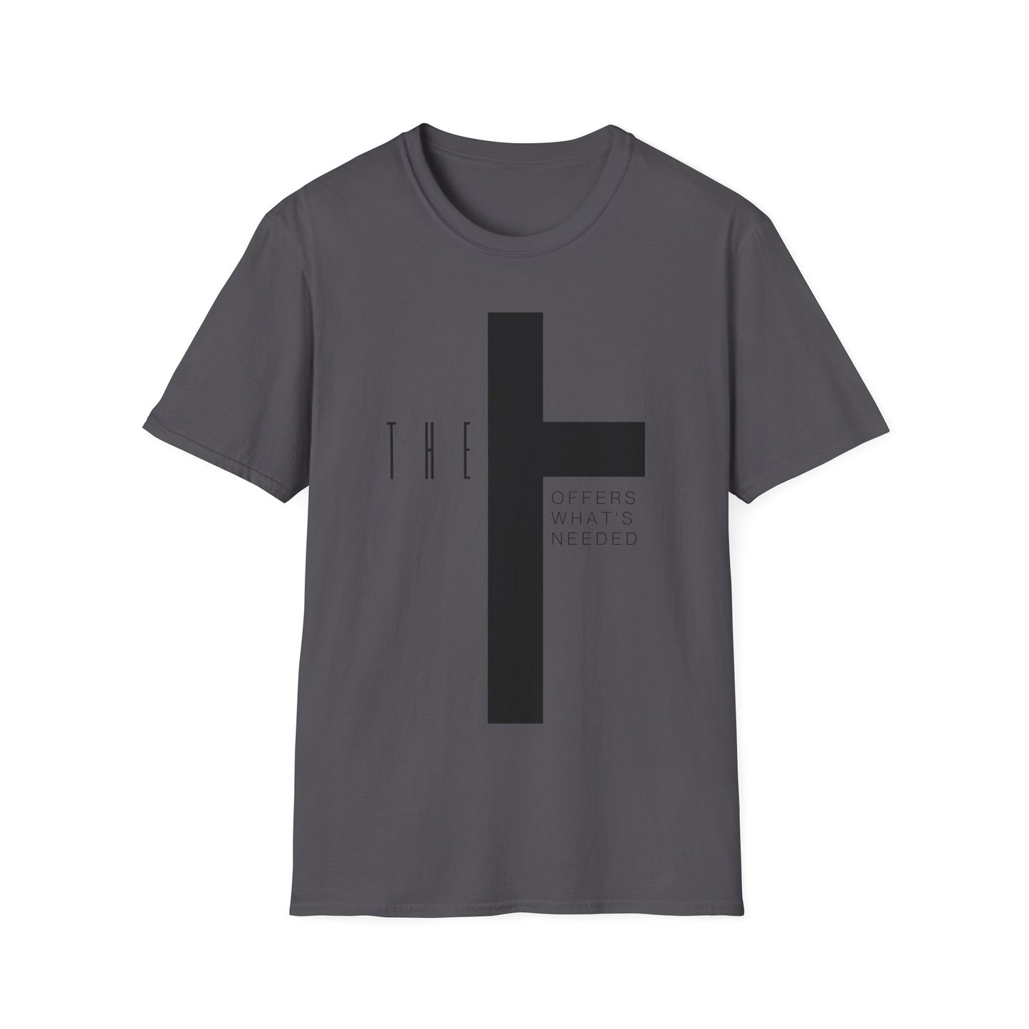 T-Town Black Cross & Letters