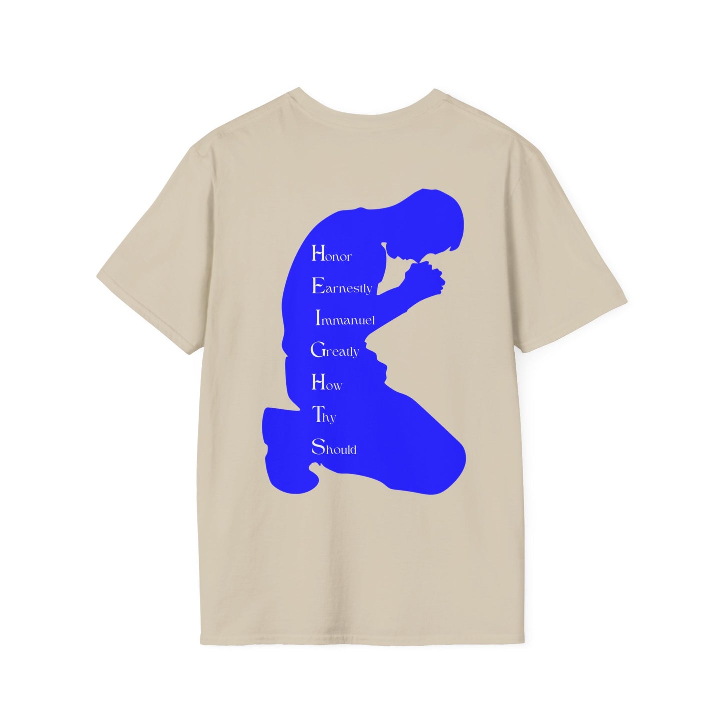 Heights Christian Blue Letters & Image