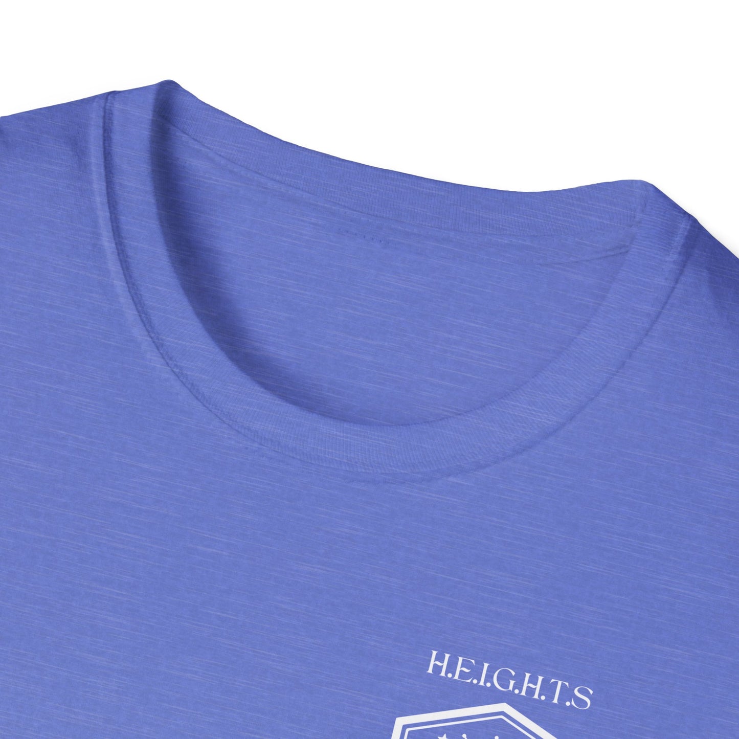 Heights Christian White Letters & Image
