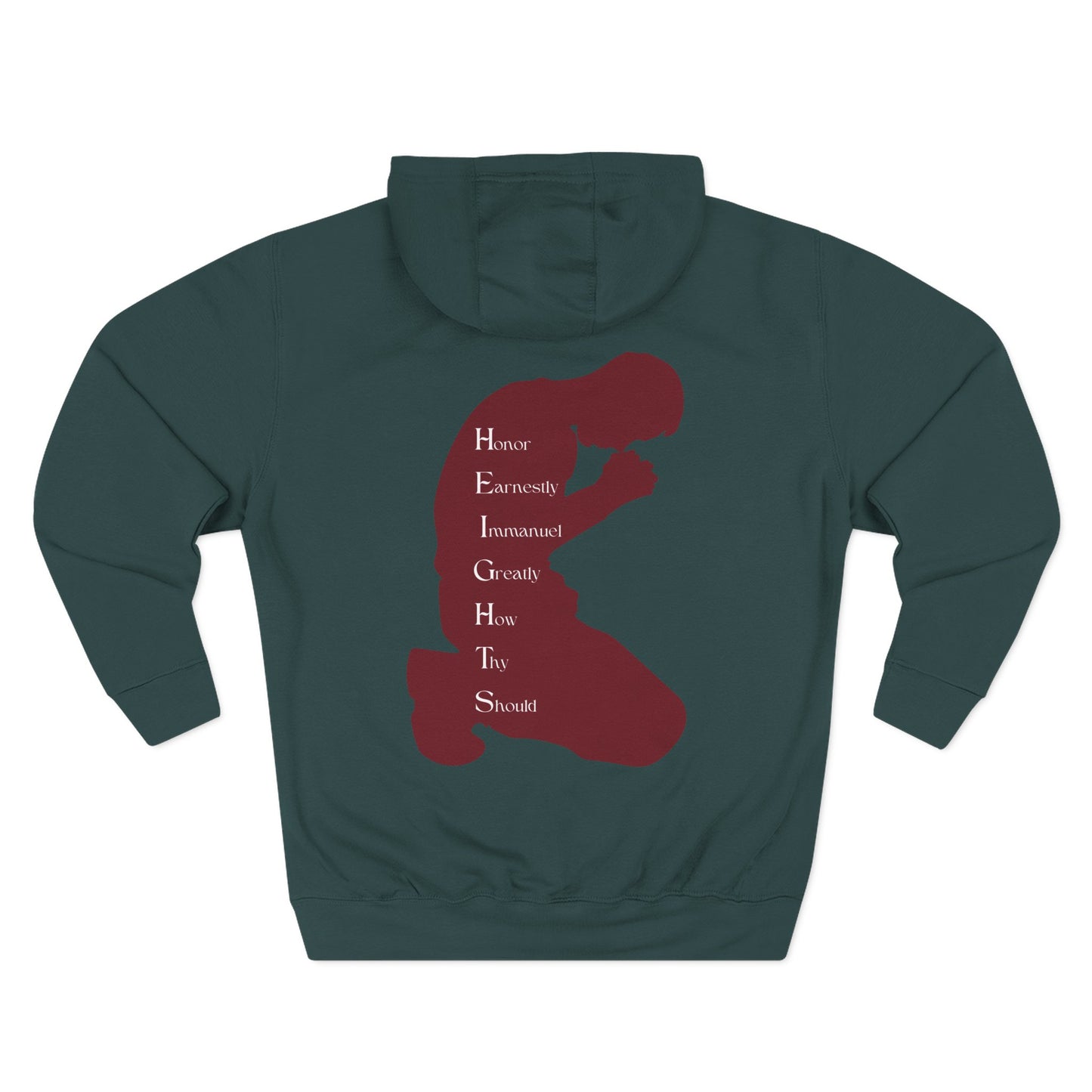 Heights Marron Hoodie