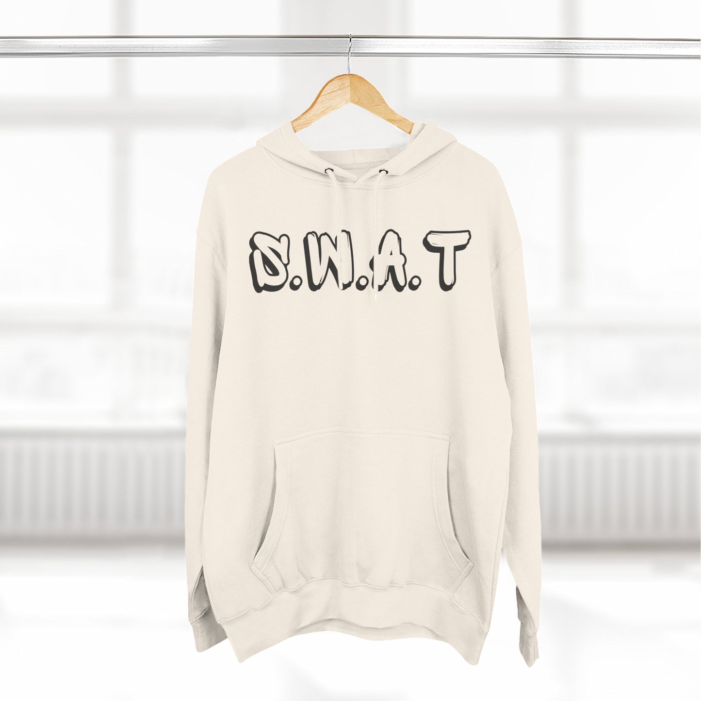 Swat Christian Black Words Hoodie